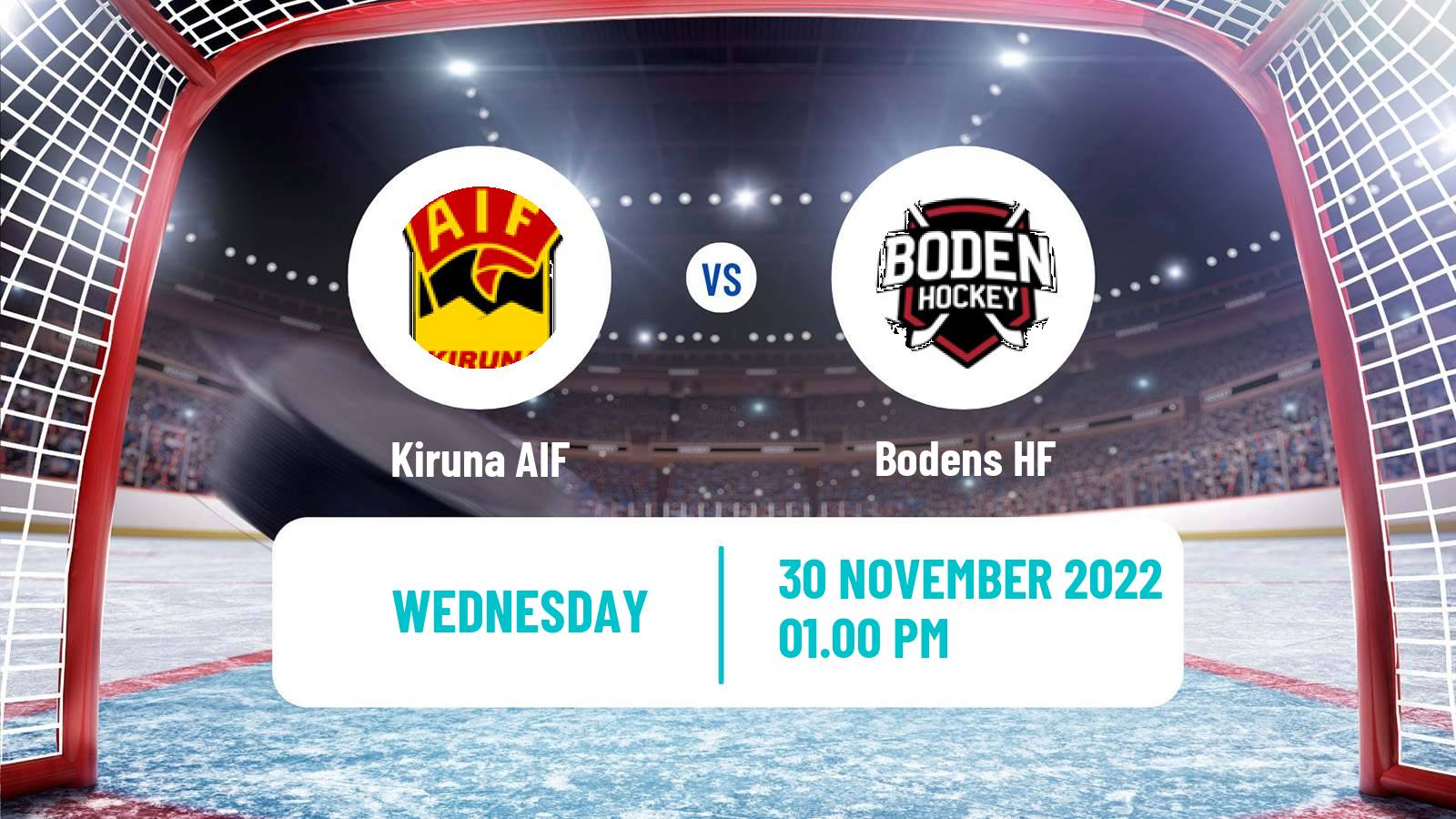 Hockey Swedish HockeyEttan Norra Kiruna AIF - Boden