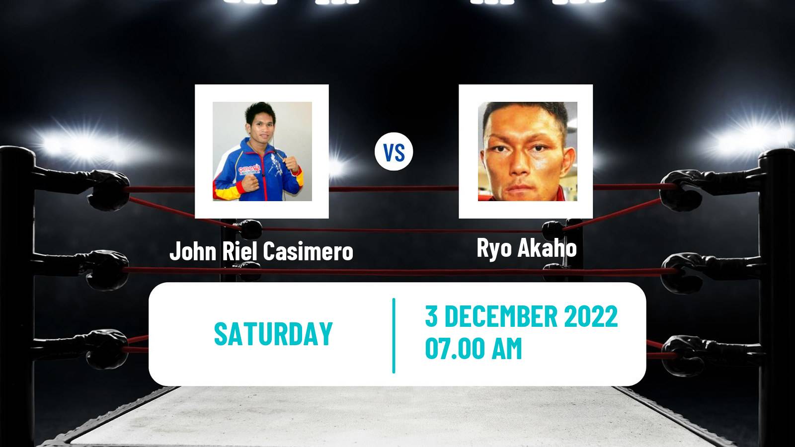 Boxing Boxing John Riel Casimero - Ryo Akaho