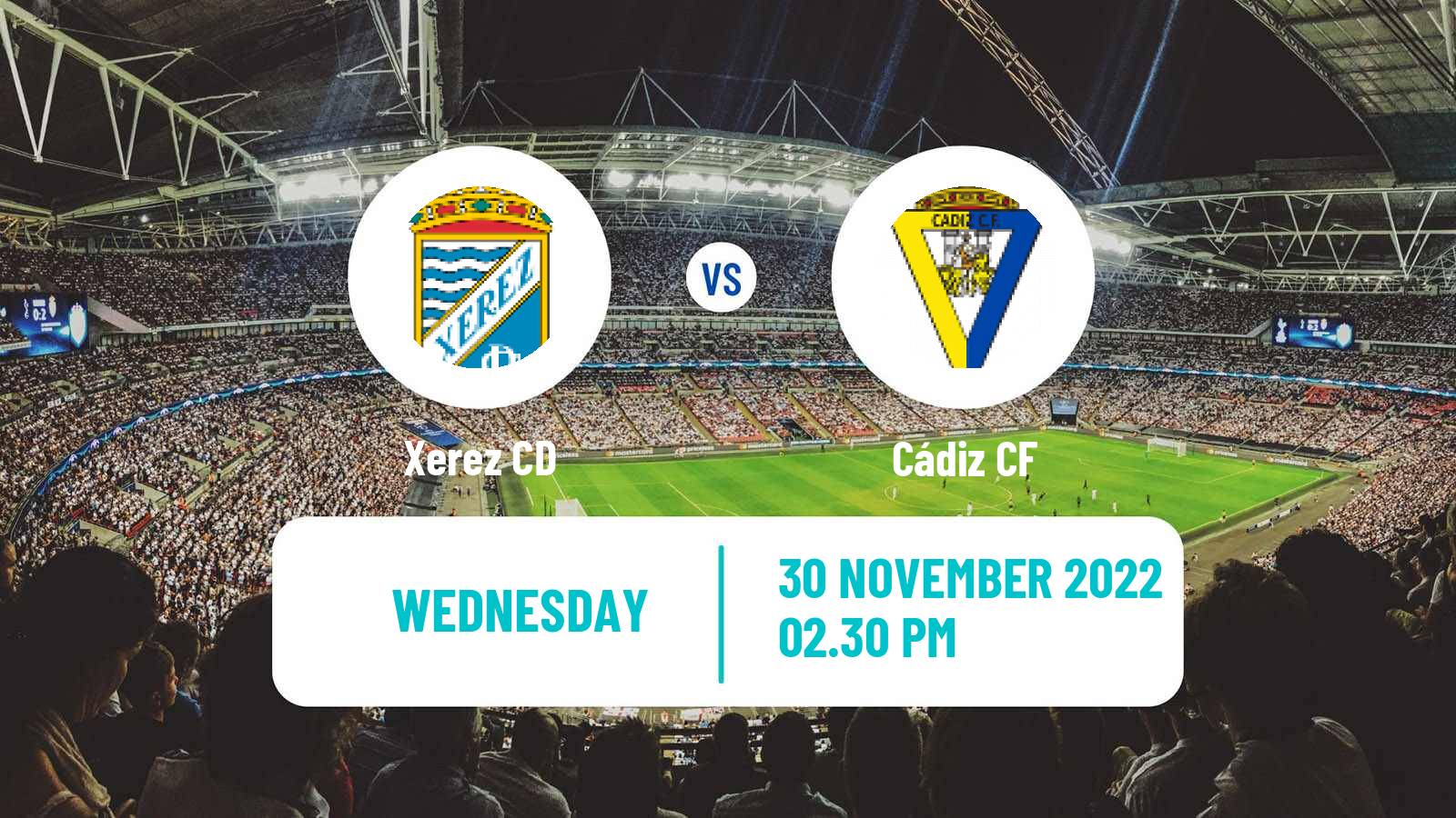Soccer Club Friendly Xerez CD - Cádiz