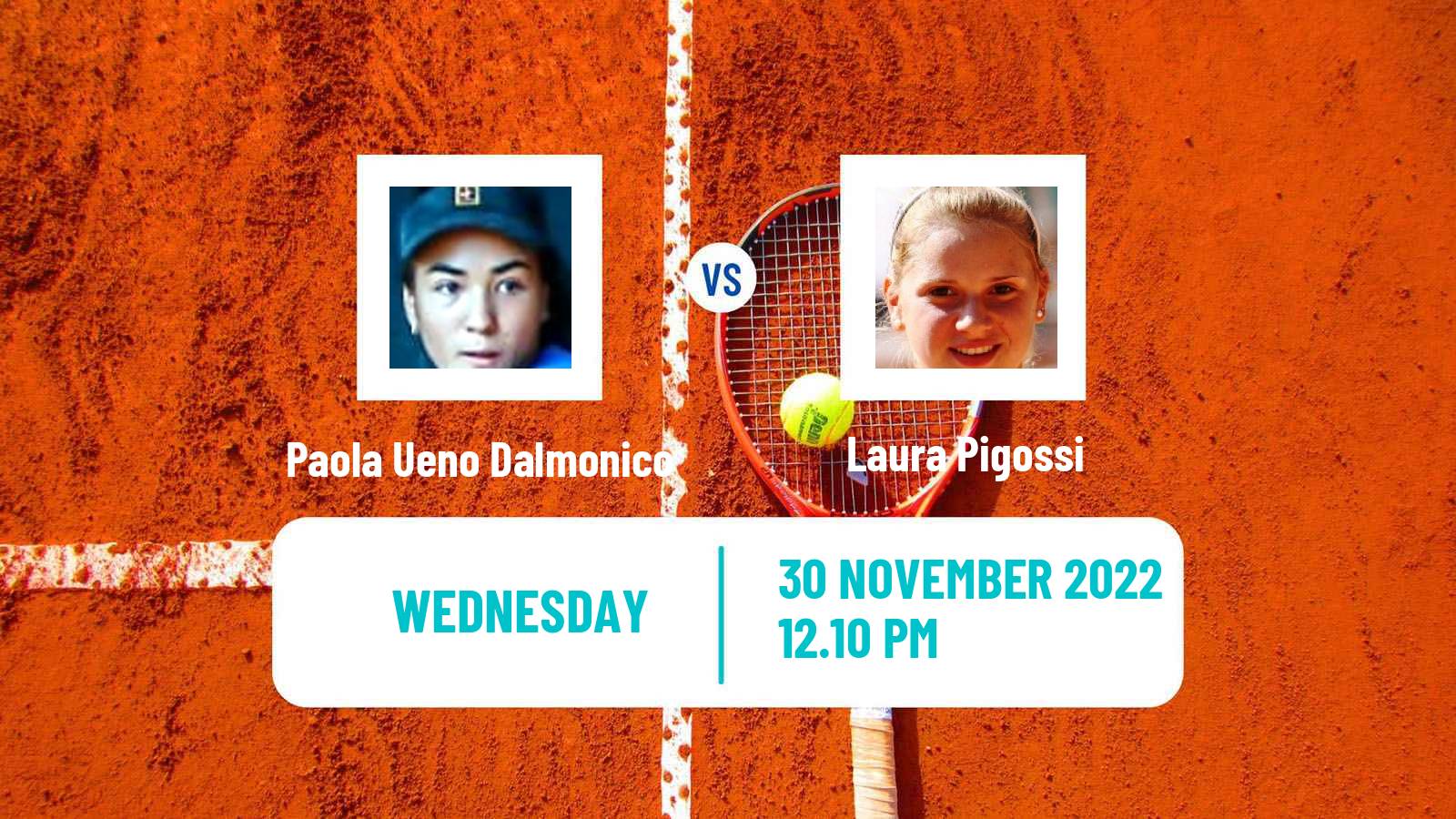Tennis ITF Tournaments Paola Ueno Dalmonico - Laura Pigossi