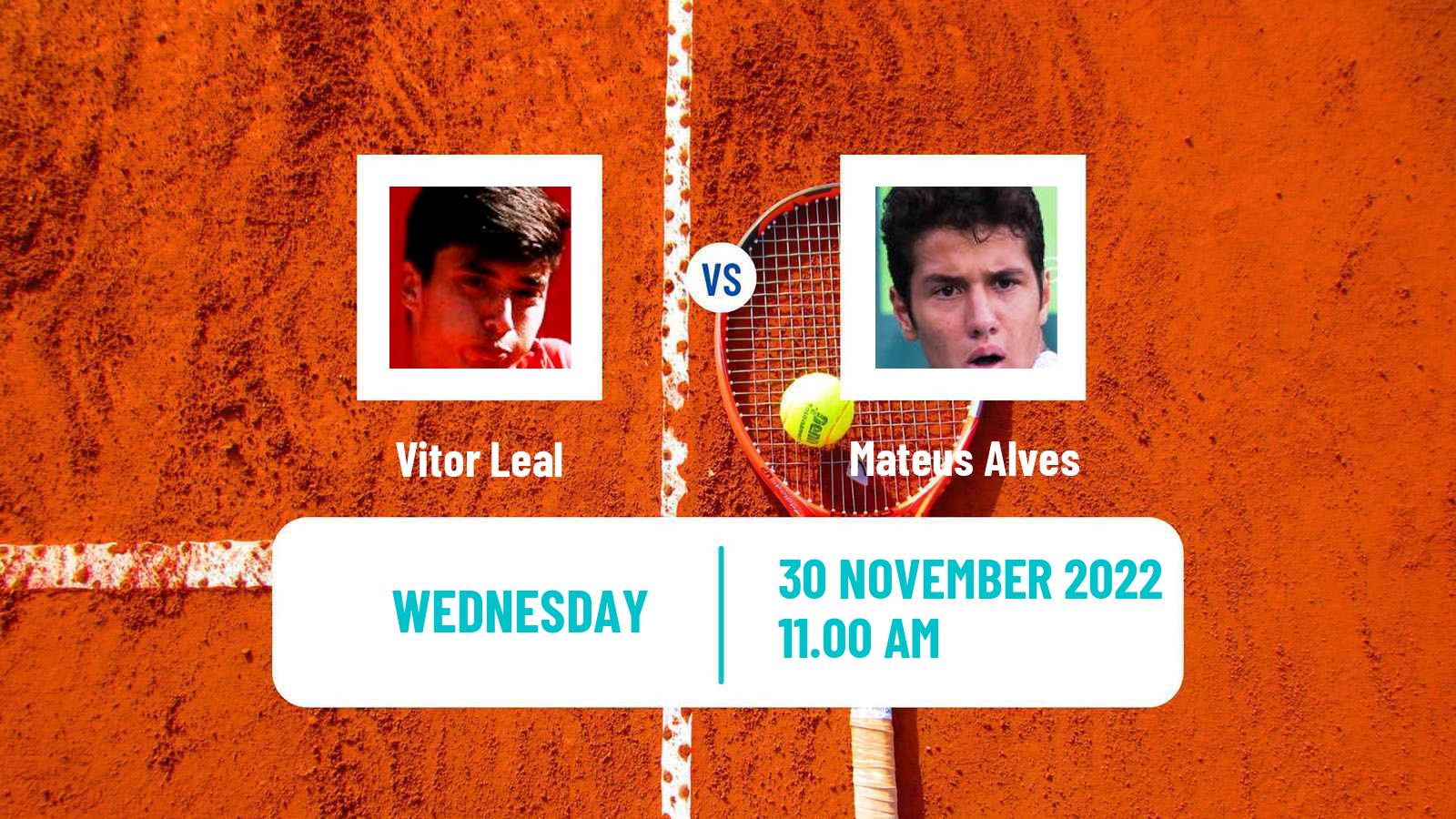 Tennis ITF Tournaments Vitor Leal - Mateus Alves