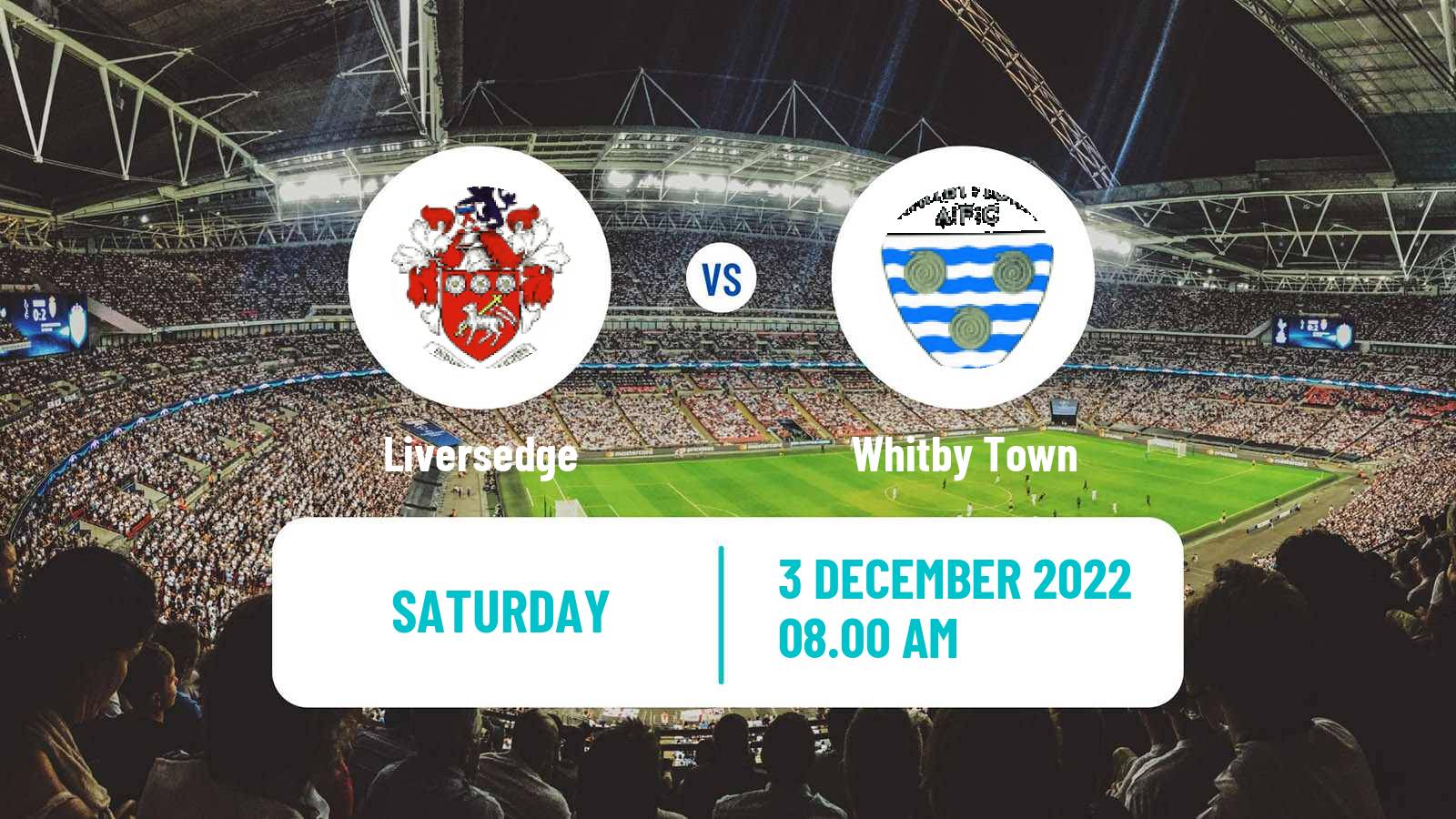 Soccer English NPL Premier Division Liversedge - Whitby Town