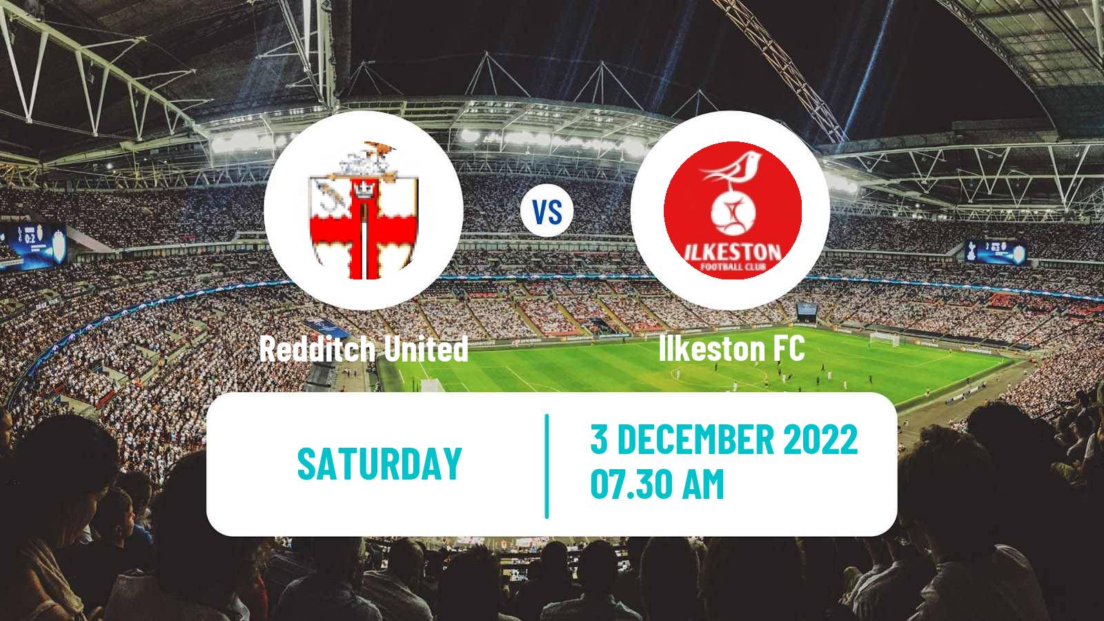 Soccer English Southern League Central Division Redditch United - Ilkeston
