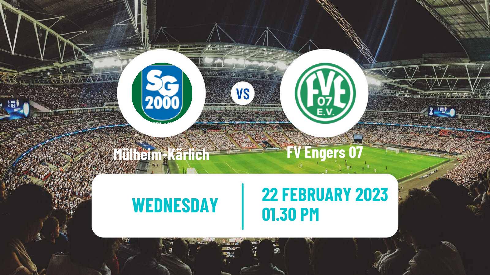 Soccer German Oberliga Rheinland-Pfalz/Saar Mülheim-Kärlich - Engers