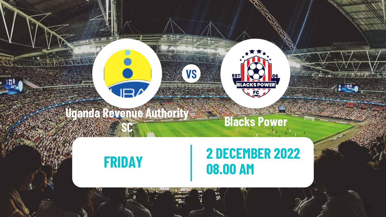 Soccer Ugandan Super League Uganda Revenue Authority SC - Blacks Power
