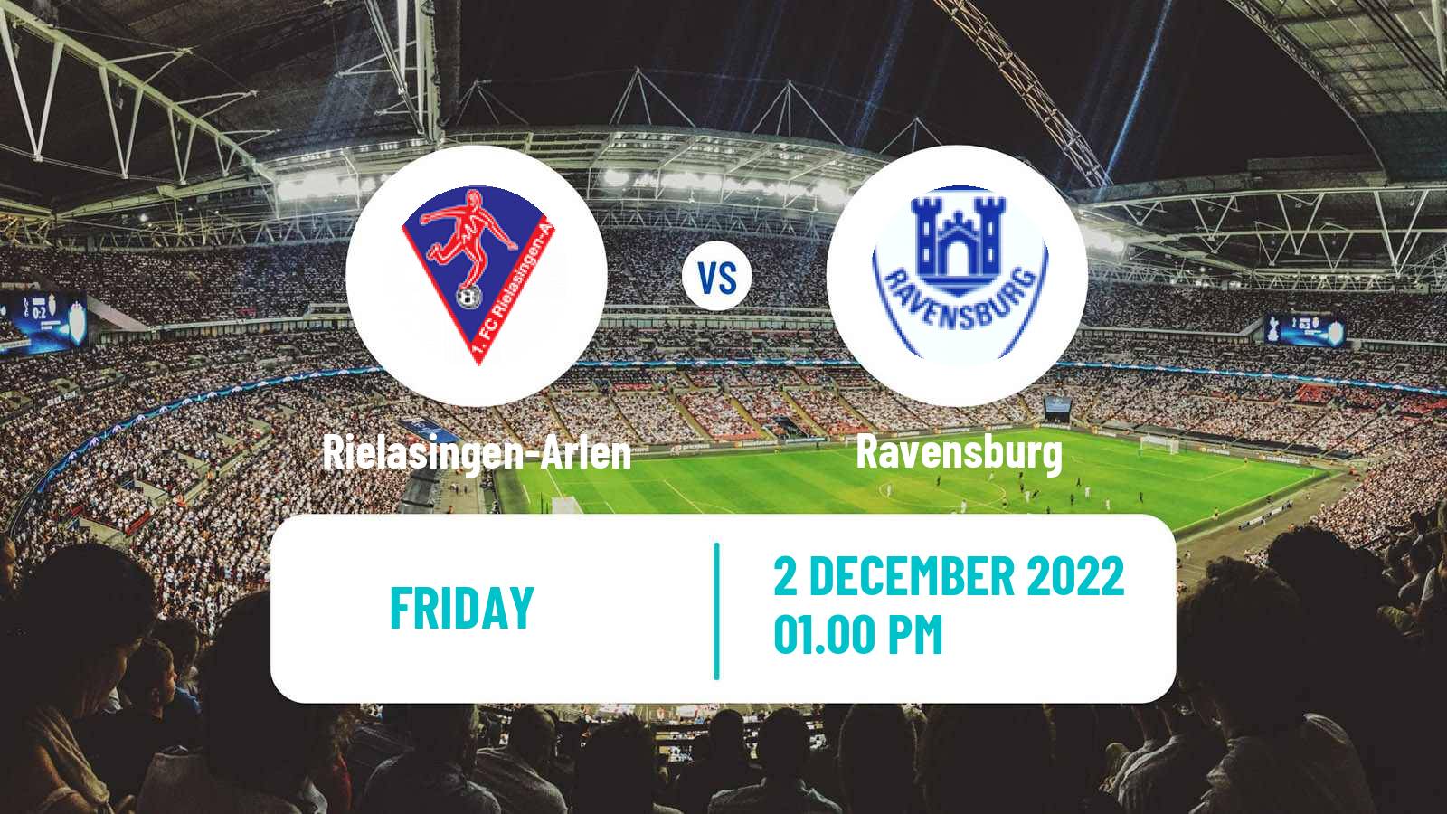 Soccer German Oberliga Baden-Württemberg Rielasingen-Arlen - Ravensburg