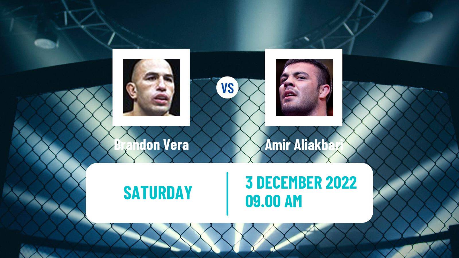 MMA MMA Brandon Vera - Amir Aliakbari