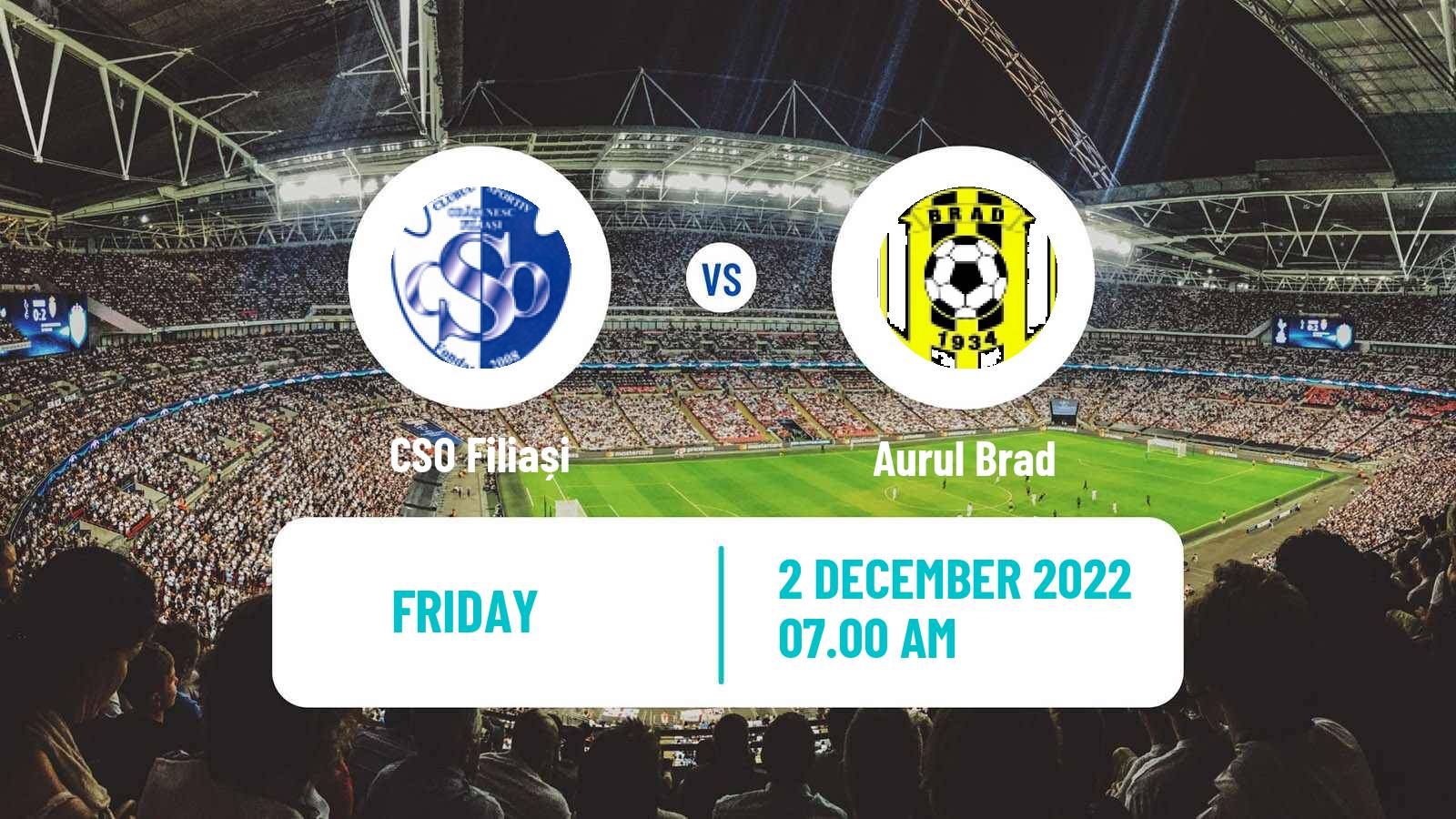 Soccer Romanian Liga 3 - Seria 7 Filiași - Aurul Brad