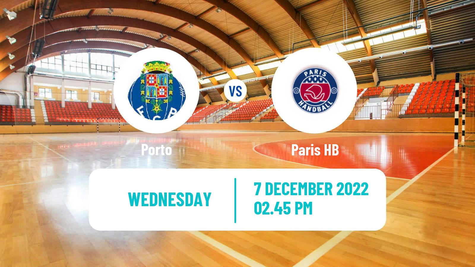 Handball EHF Champions League Porto - Paris Saint-Germain