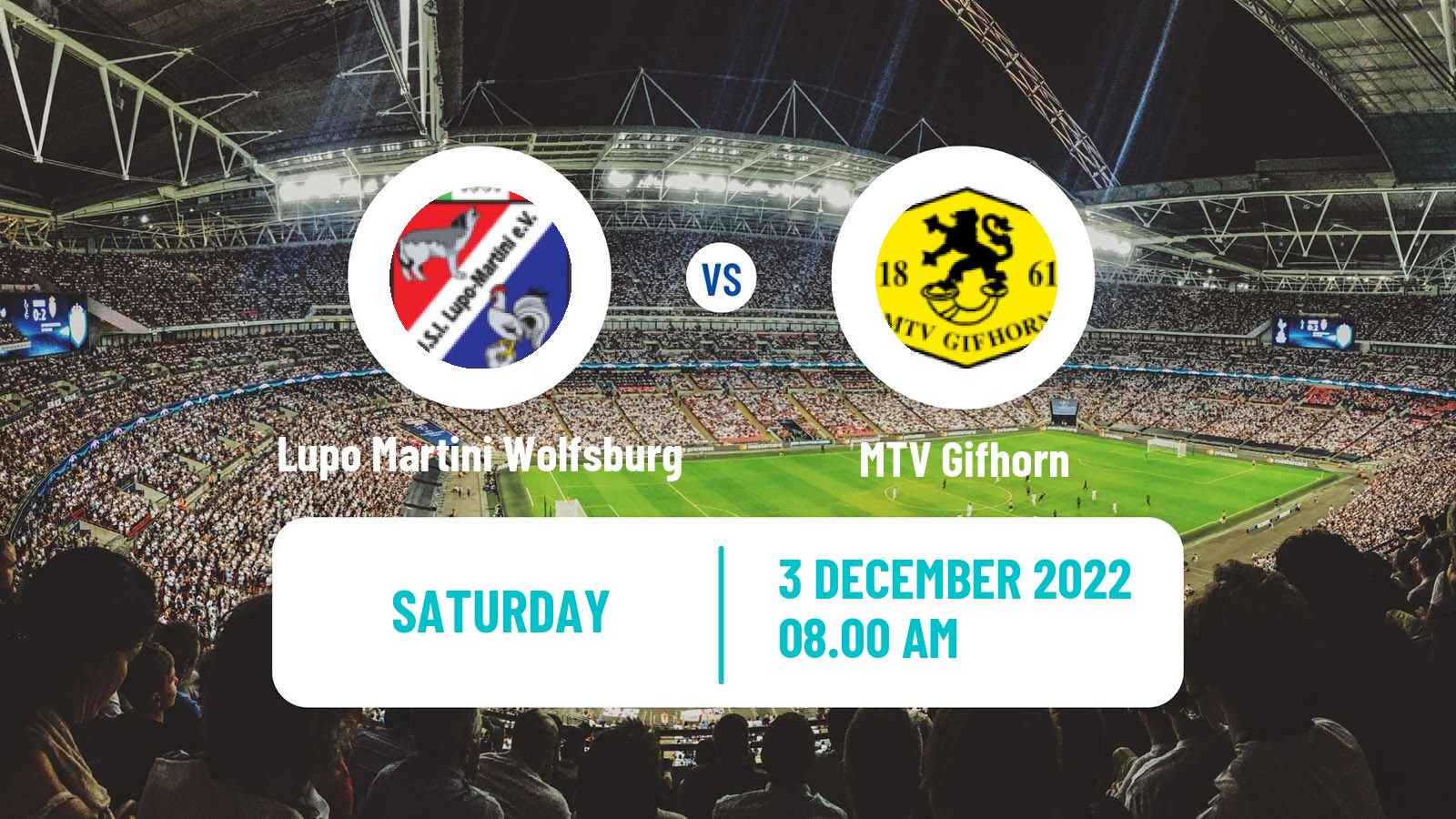 Soccer German Oberliga Niedersachsen Lupo Martini Wolfsburg - Gifhorn
