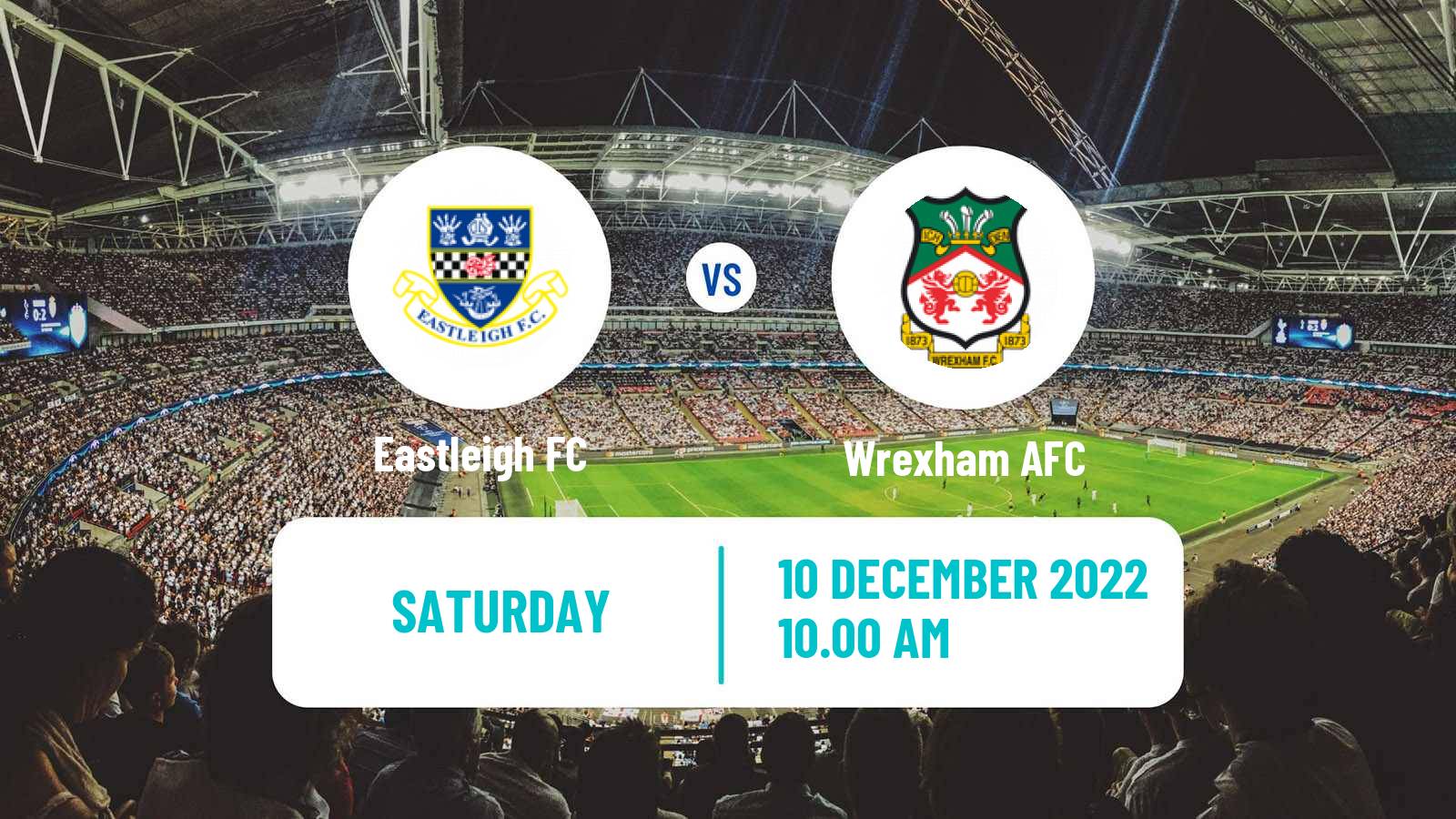 Soccer English National League Eastleigh - Wrexham