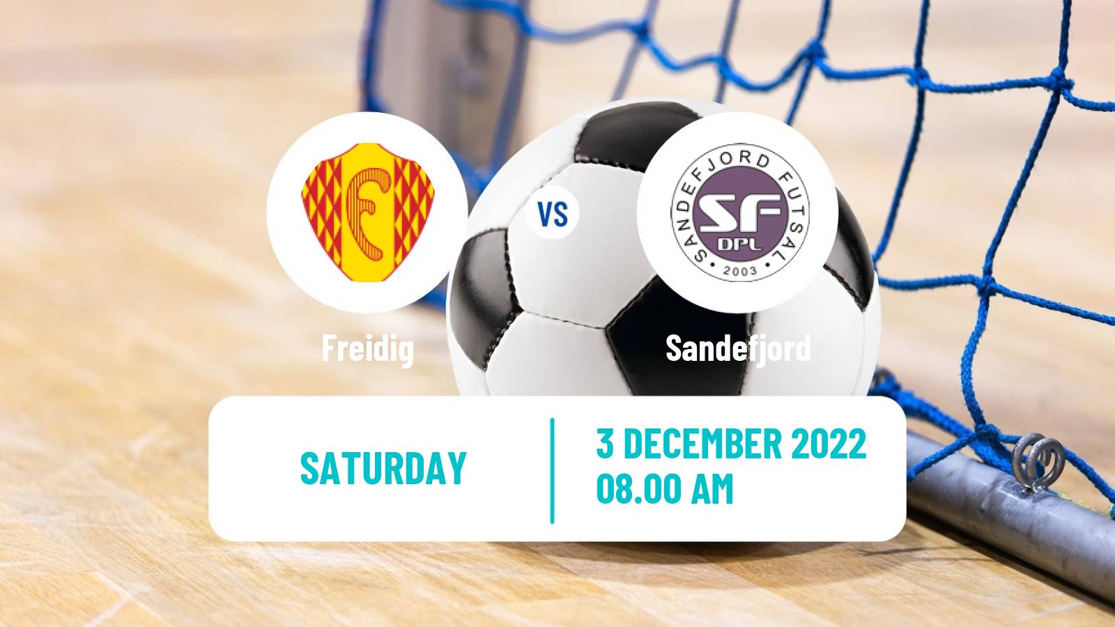 Futsal Norwegian Eliteserien Futsal Freidig - Sandefjord