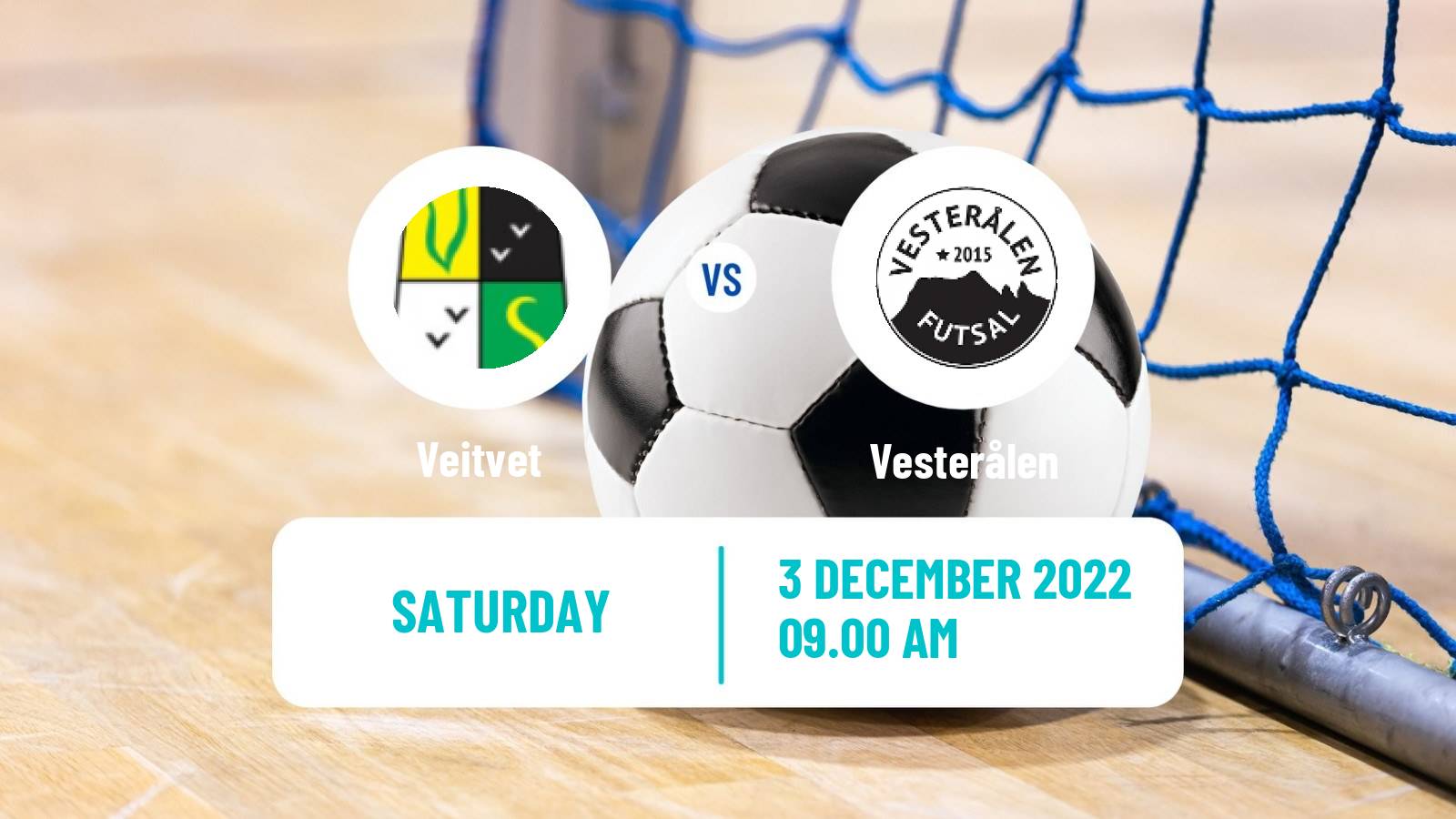 Futsal Norwegian Eliteserien Futsal Veitvet - Vesterålen