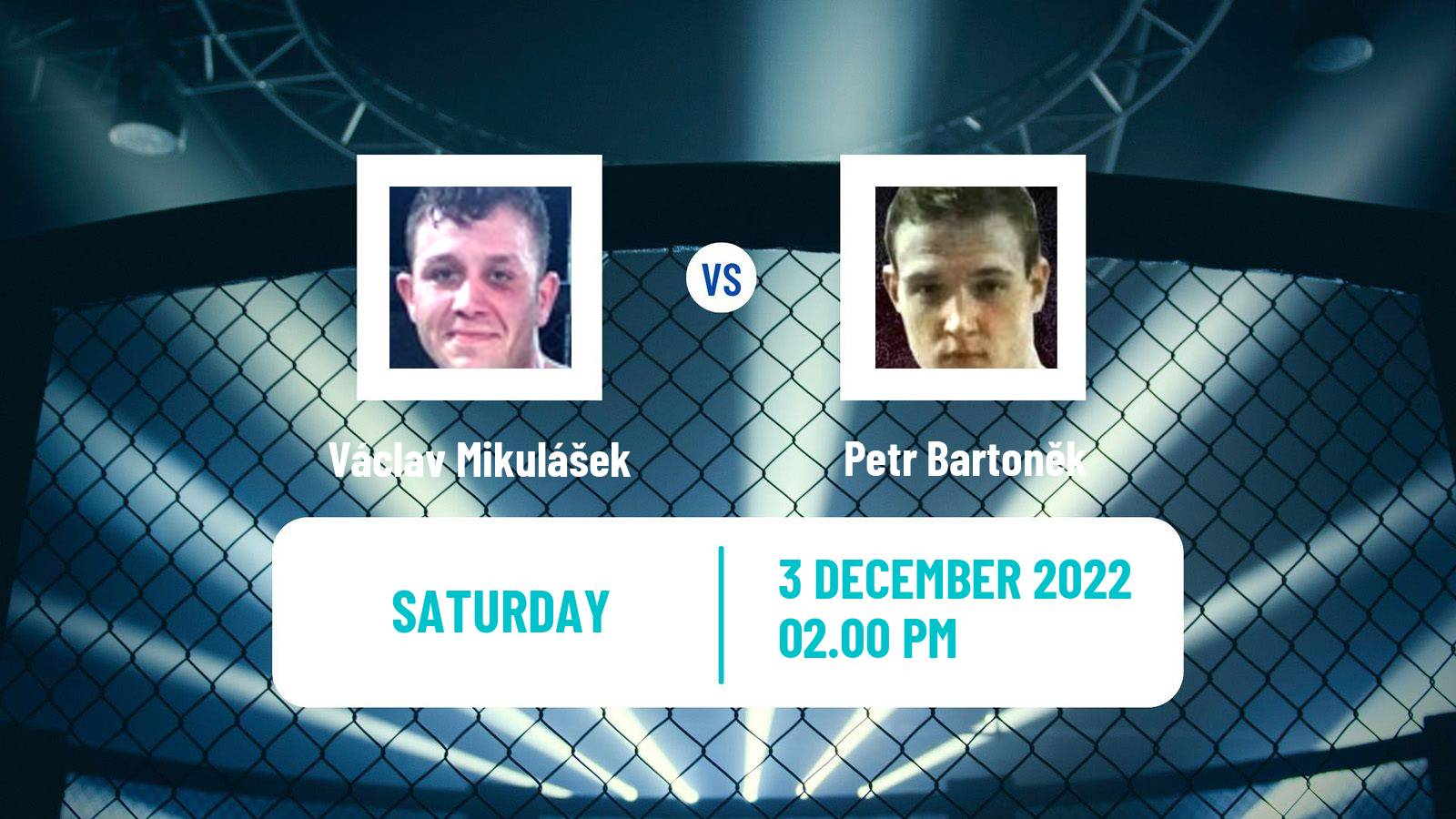 MMA MMA Václav Mikulášek - Petr Bartoněk