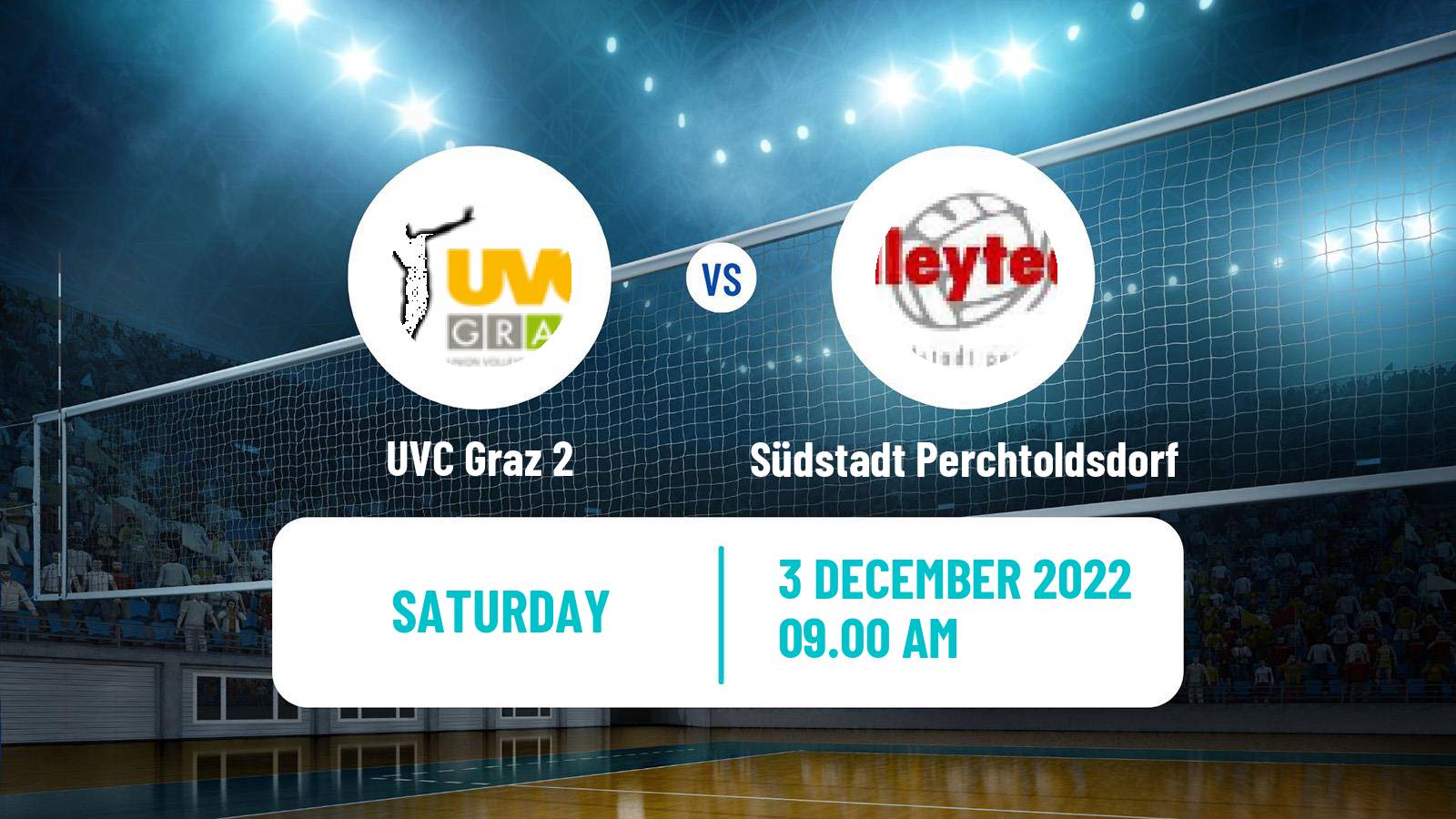 Volleyball Austrian 2 Bundesliga Volleyball UVC Graz 2 - Südstadt Perchtoldsdorf