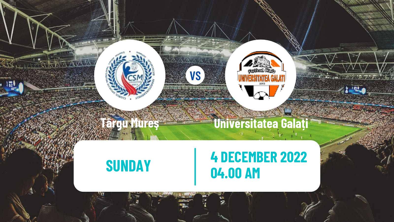 Soccer Romanian Liga 1 Women Târgu Mureş - Universitatea Galați