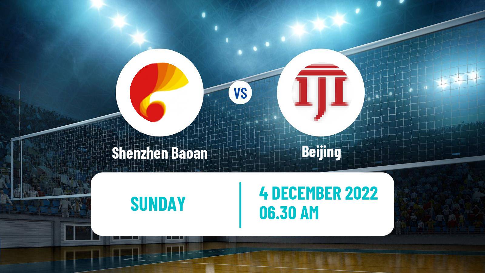 Volleyball Chinese CVL Shenzhen Baoan - Beijing