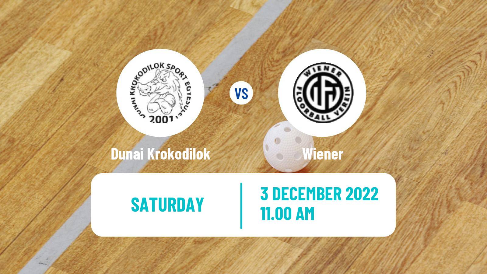 Floorball Austrian IFL Floorball Dunai Krokodilok - Wiener