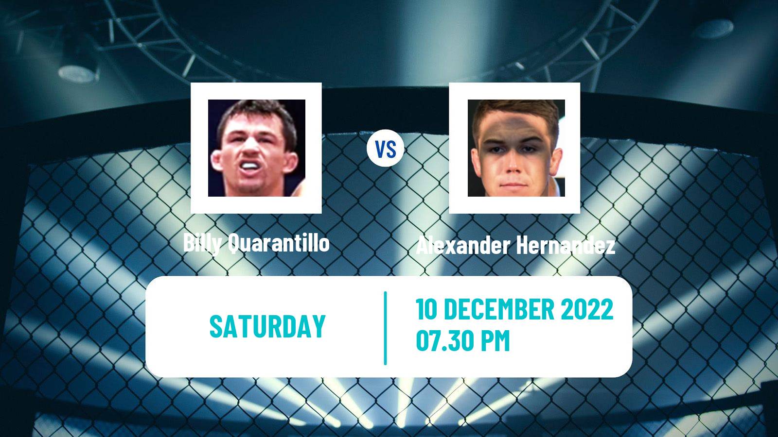 MMA MMA Billy Quarantillo - Alexander Hernandez