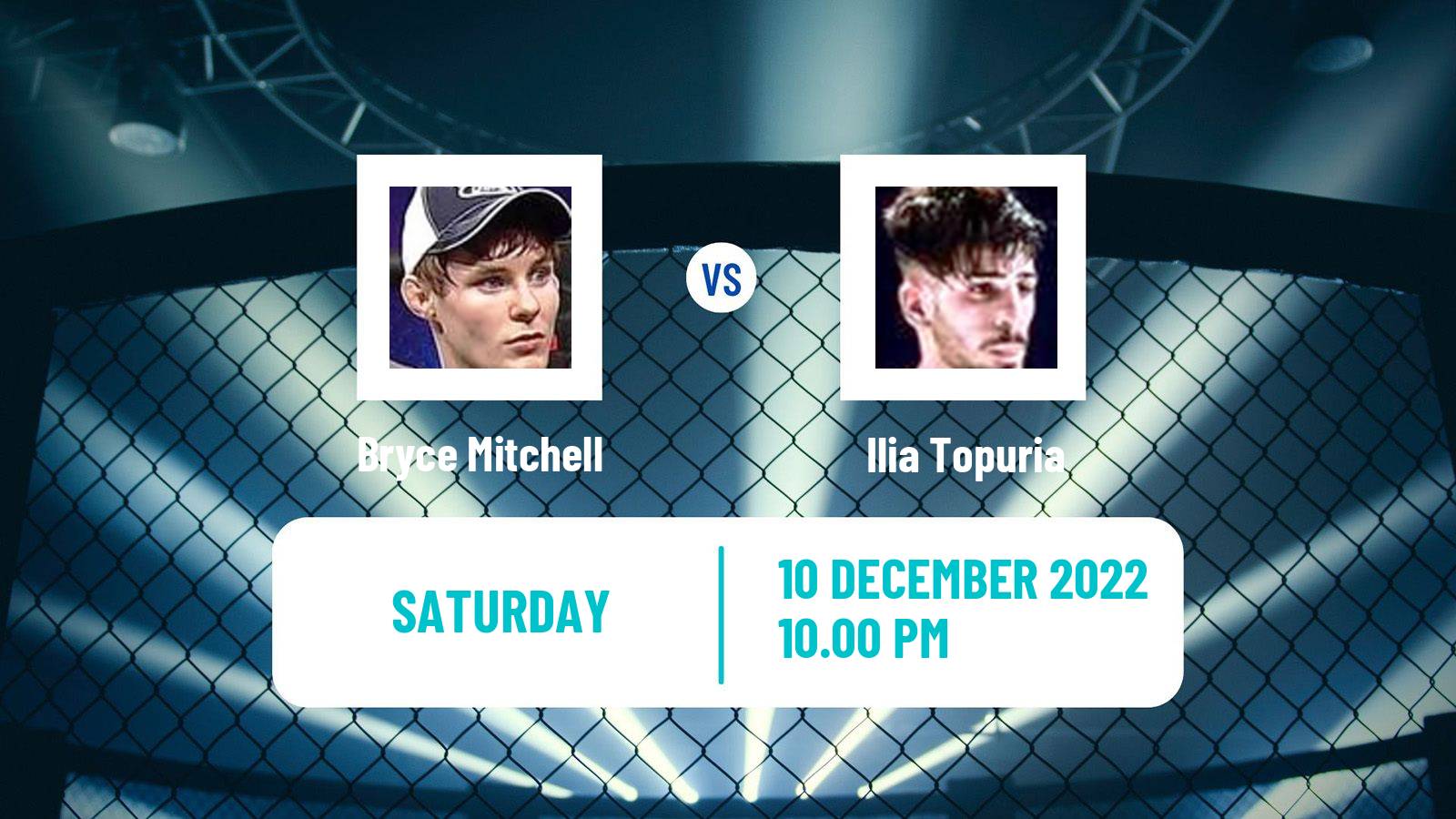 MMA MMA Bryce Mitchell - Ilia Topuria