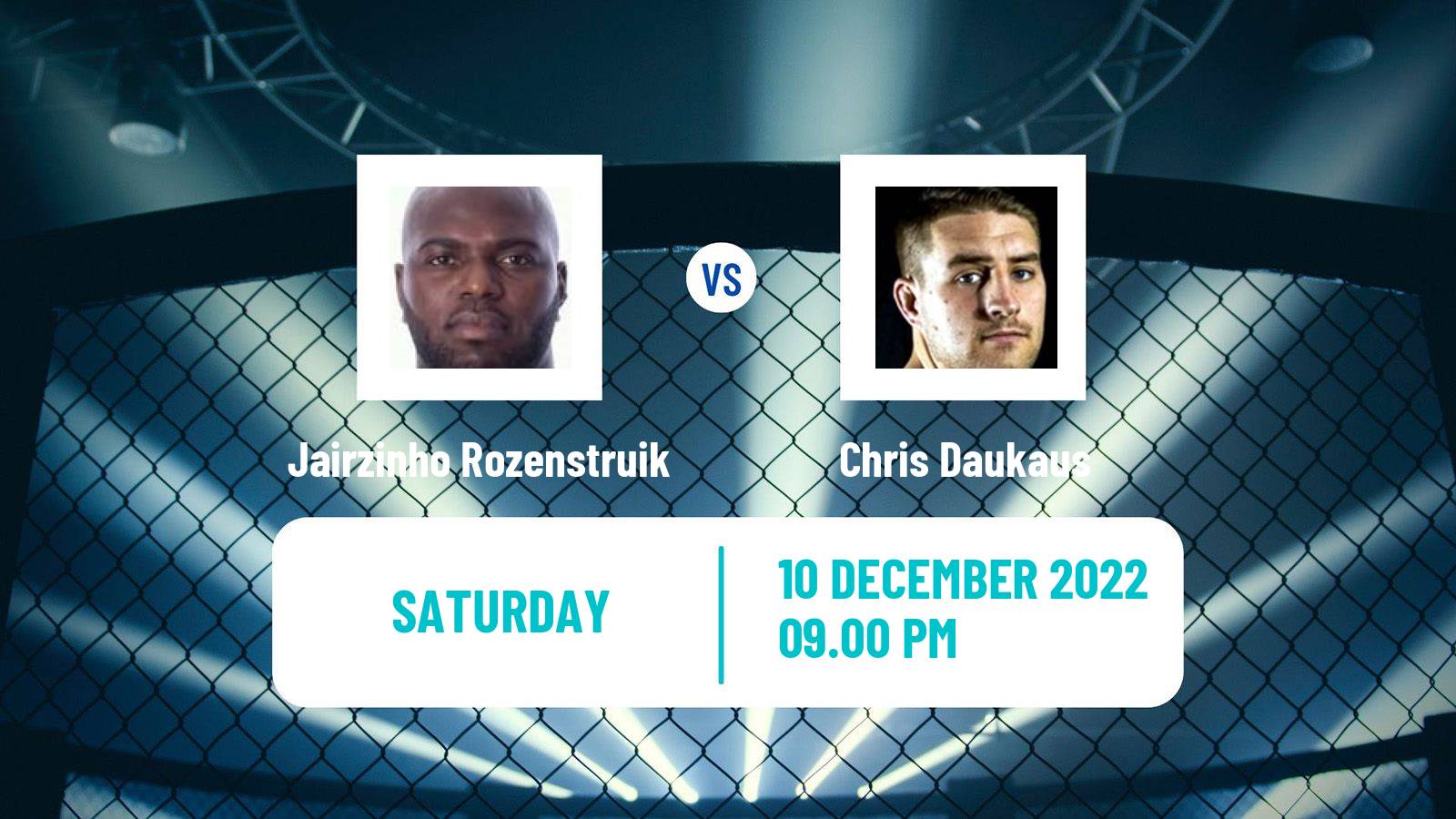 MMA MMA Jairzinho Rozenstruik - Chris Daukaus