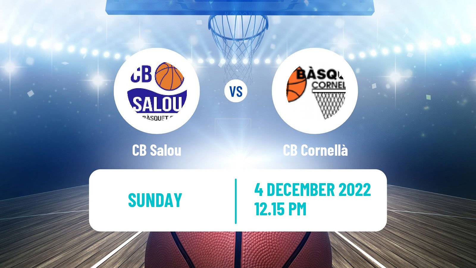 Basketball Spanish LEB Plata Salou - Cornellà