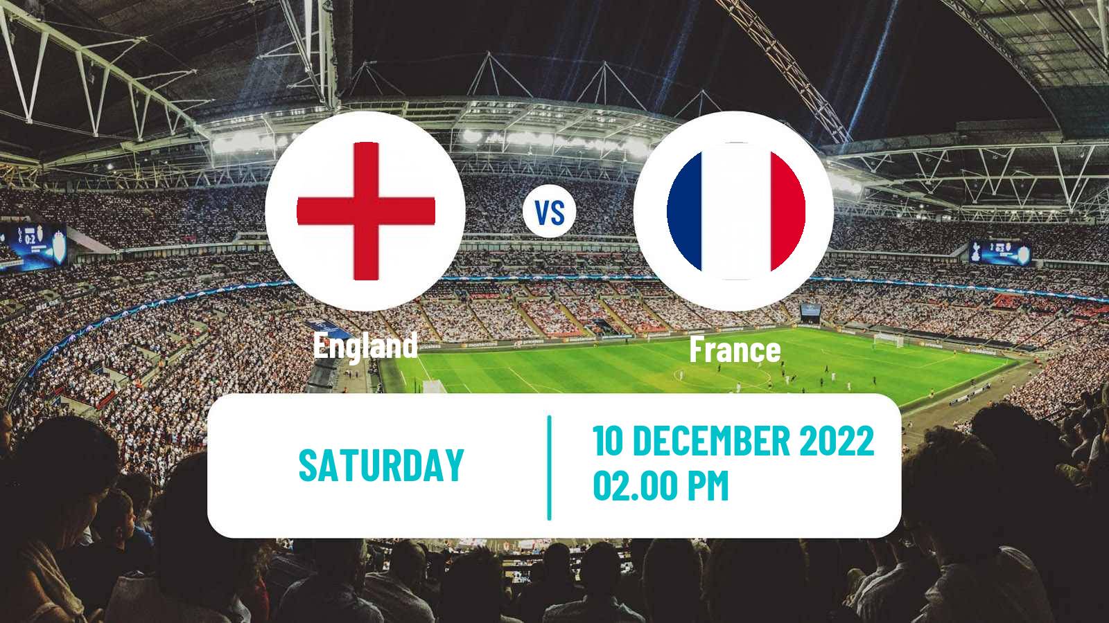 Soccer FIFA World Cup England - France