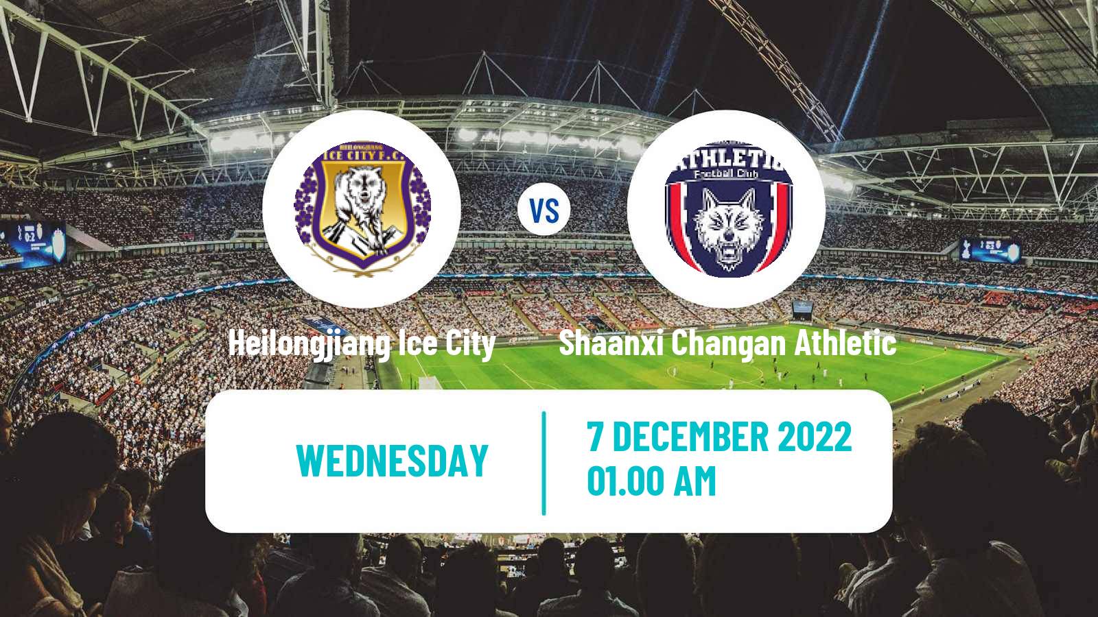 Soccer Chinese Jia League Heilongjiang Ice City - Shaanxi Chang'an Athletic