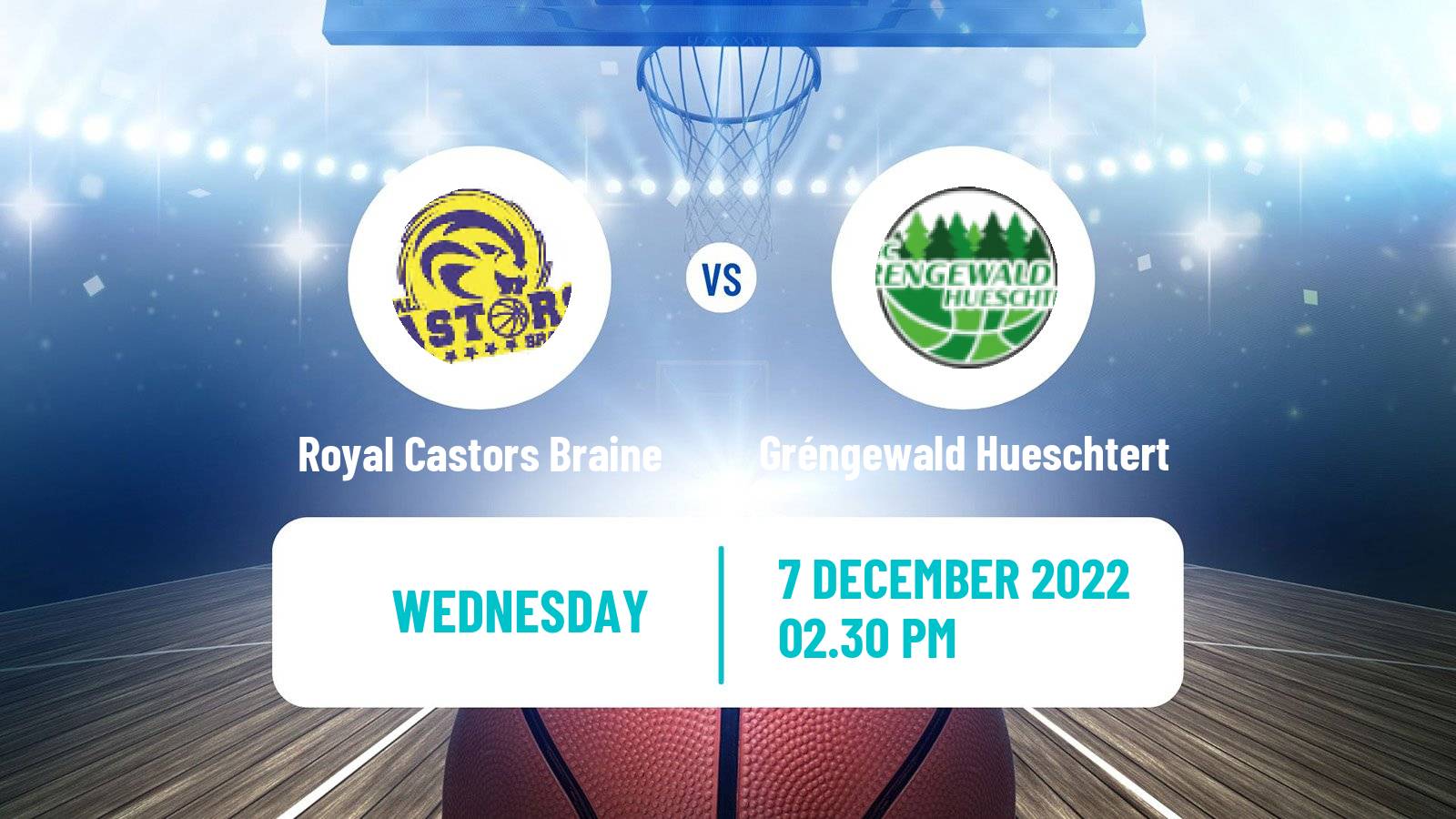 Basketball Eurocup Women Royal Castors Braine - Gréngewald Hueschtert