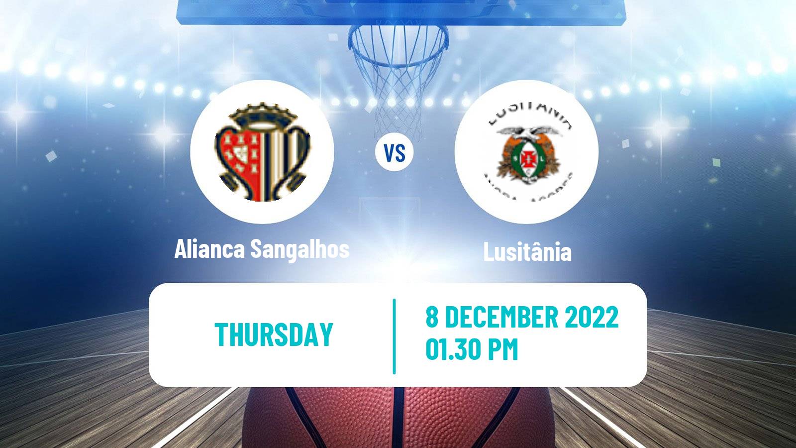 Basketball Portuguese LPB Alianca Sangalhos - Lusitânia