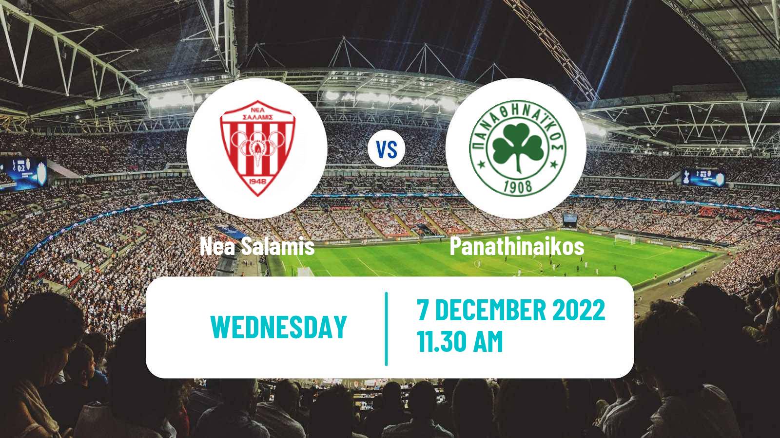 Soccer Club Friendly Nea Salamis - Panathinaikos