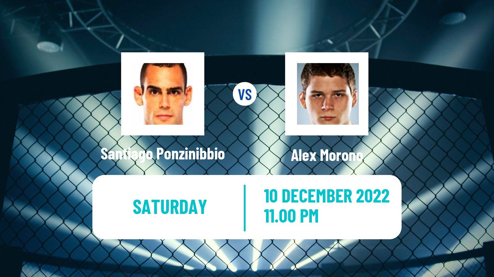 MMA MMA Santiago Ponzinibbio - Alex Morono