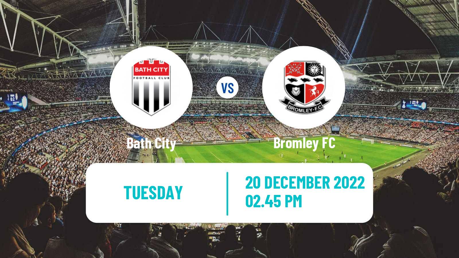 Soccer English FA Trophy Bath City - Bromley
