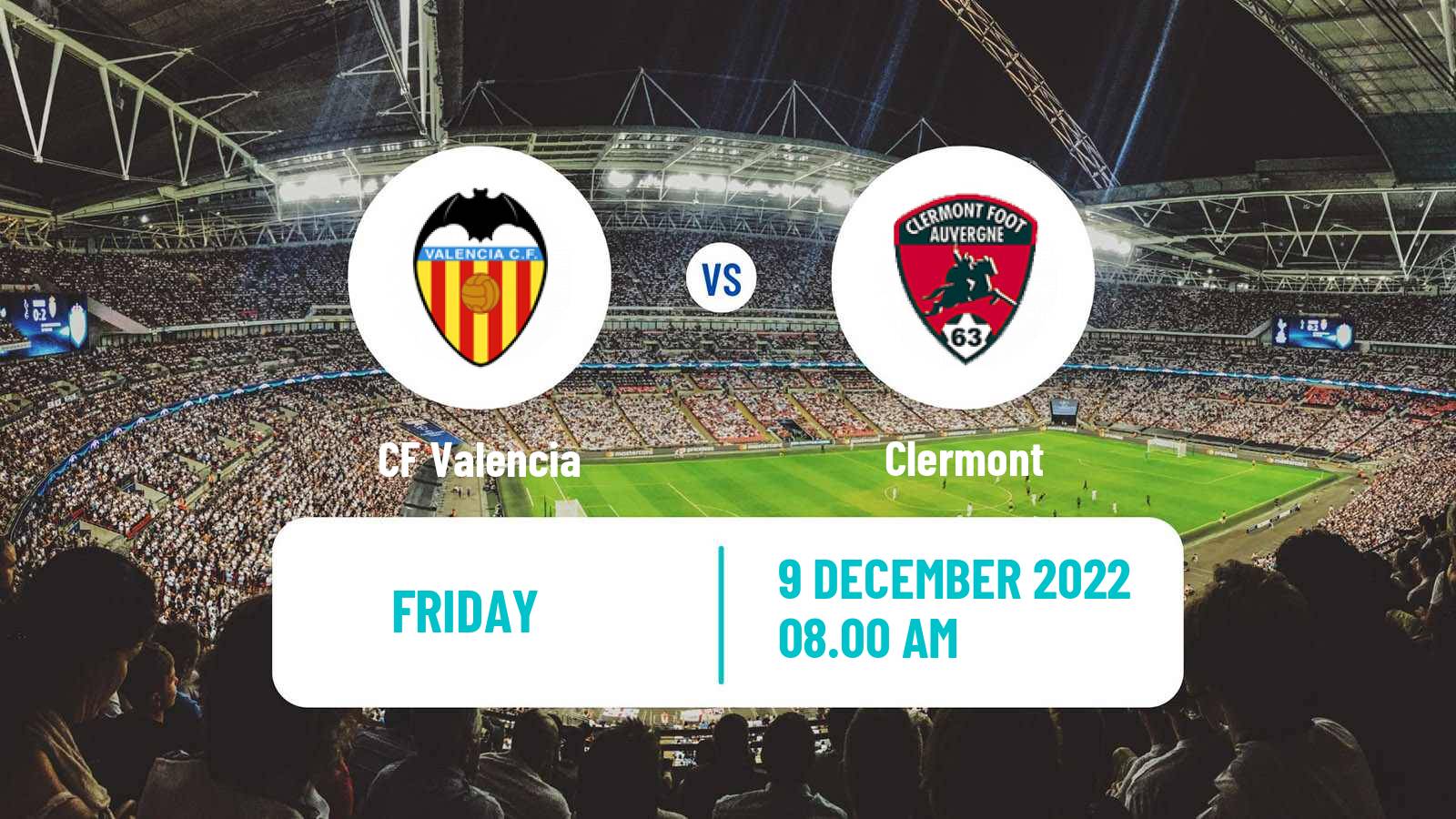 Soccer Club Friendly Valencia - Clermont