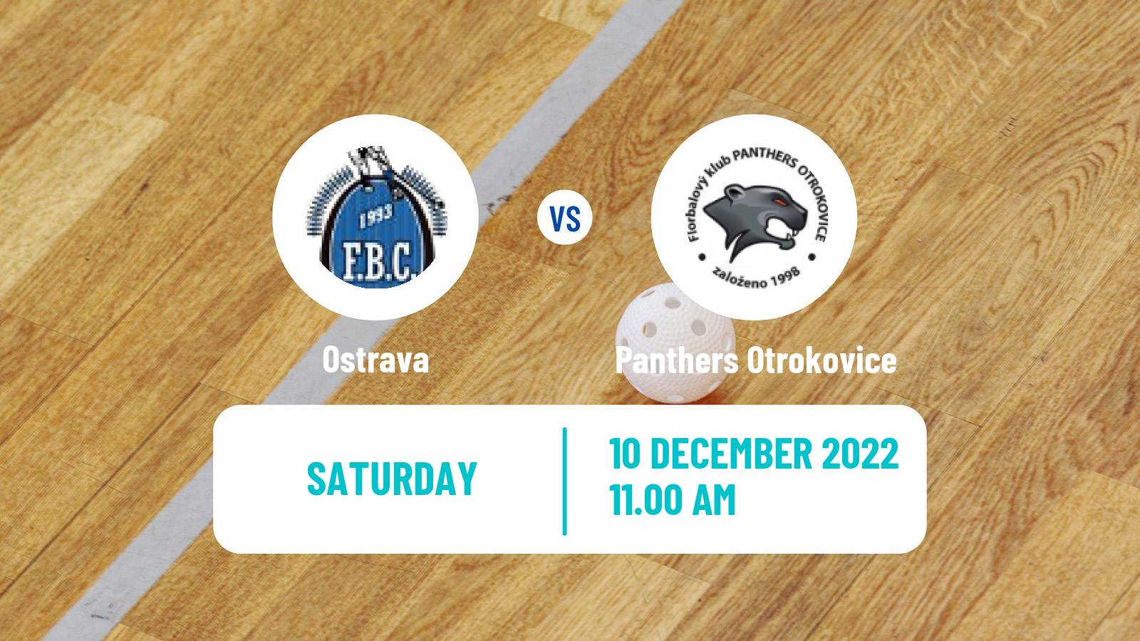 Floorball Czech Superliga Floorball Ostrava - Panthers Otrokovice