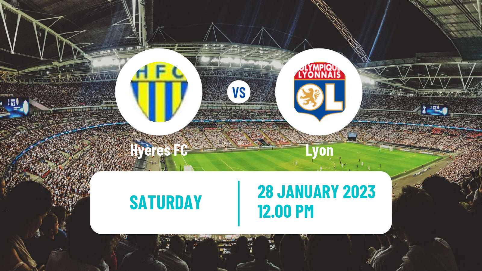 Soccer French National 2 - Group C Hyères - Lyon