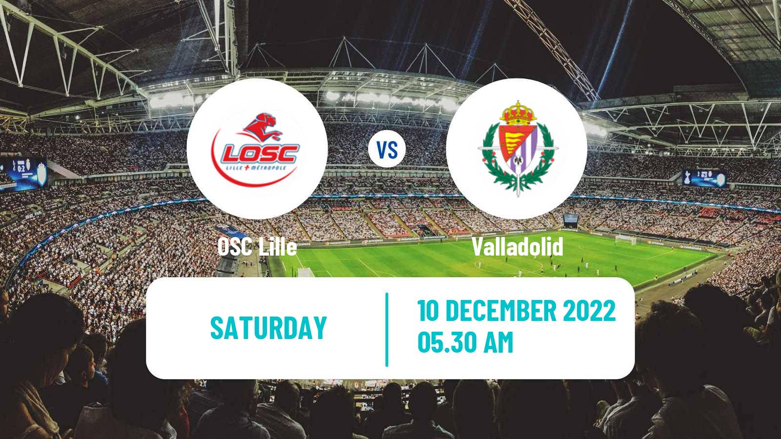 Soccer Club Friendly Lille - Valladolid
