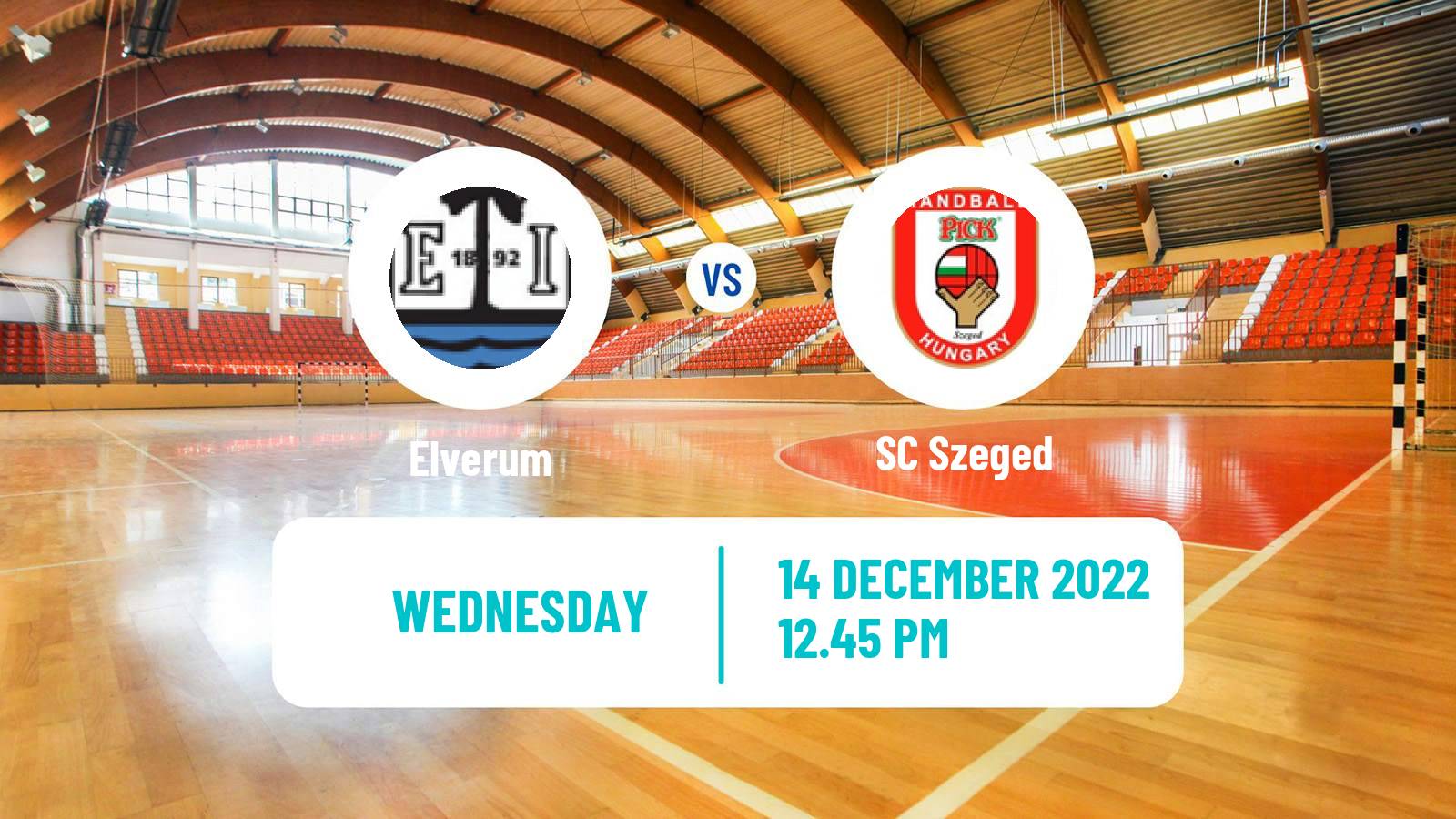 Handball EHF Champions League Elverum - Szeged