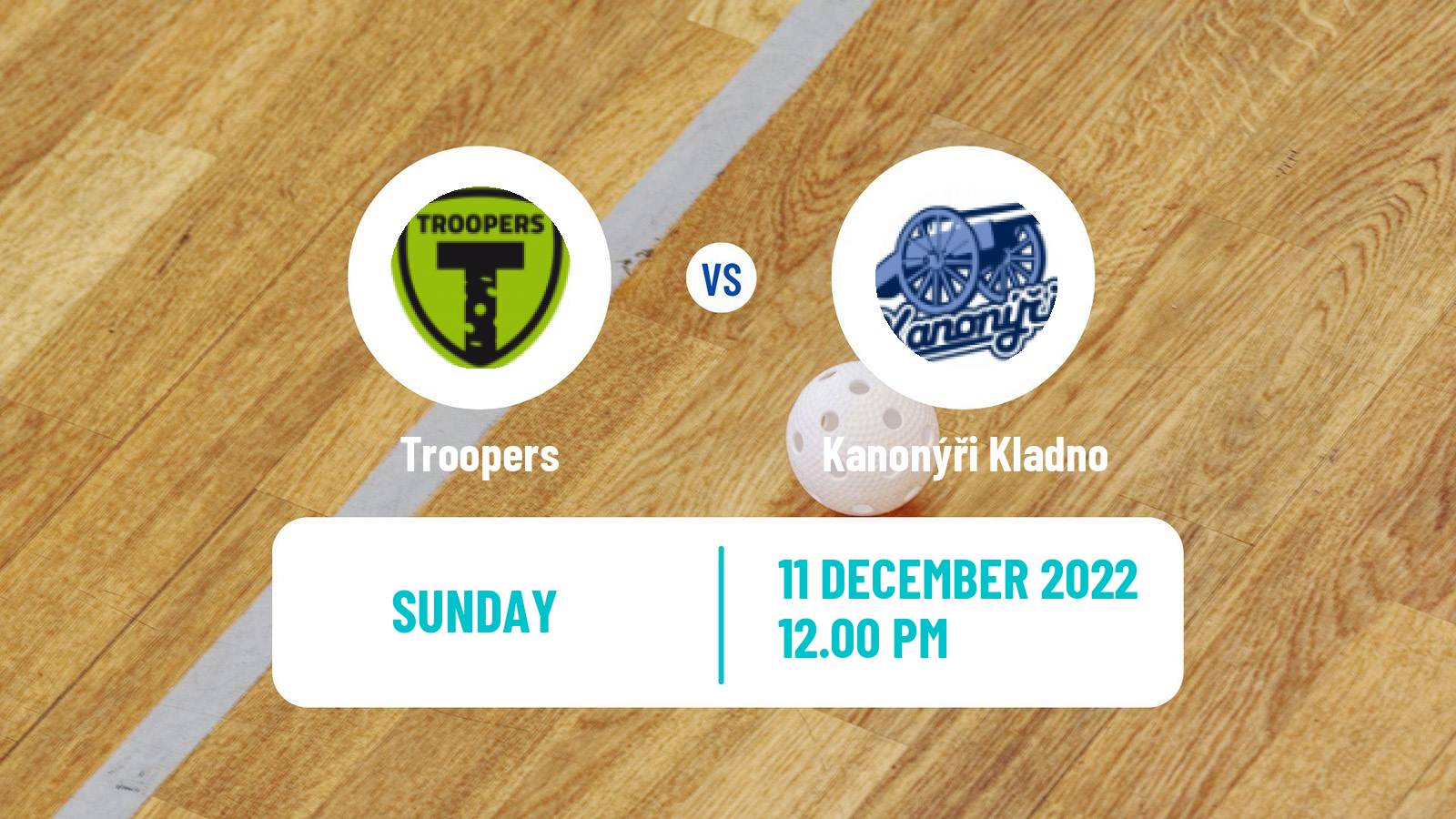Floorball Czech 1 Liga Floorball Troopers - Kanonýři Kladno