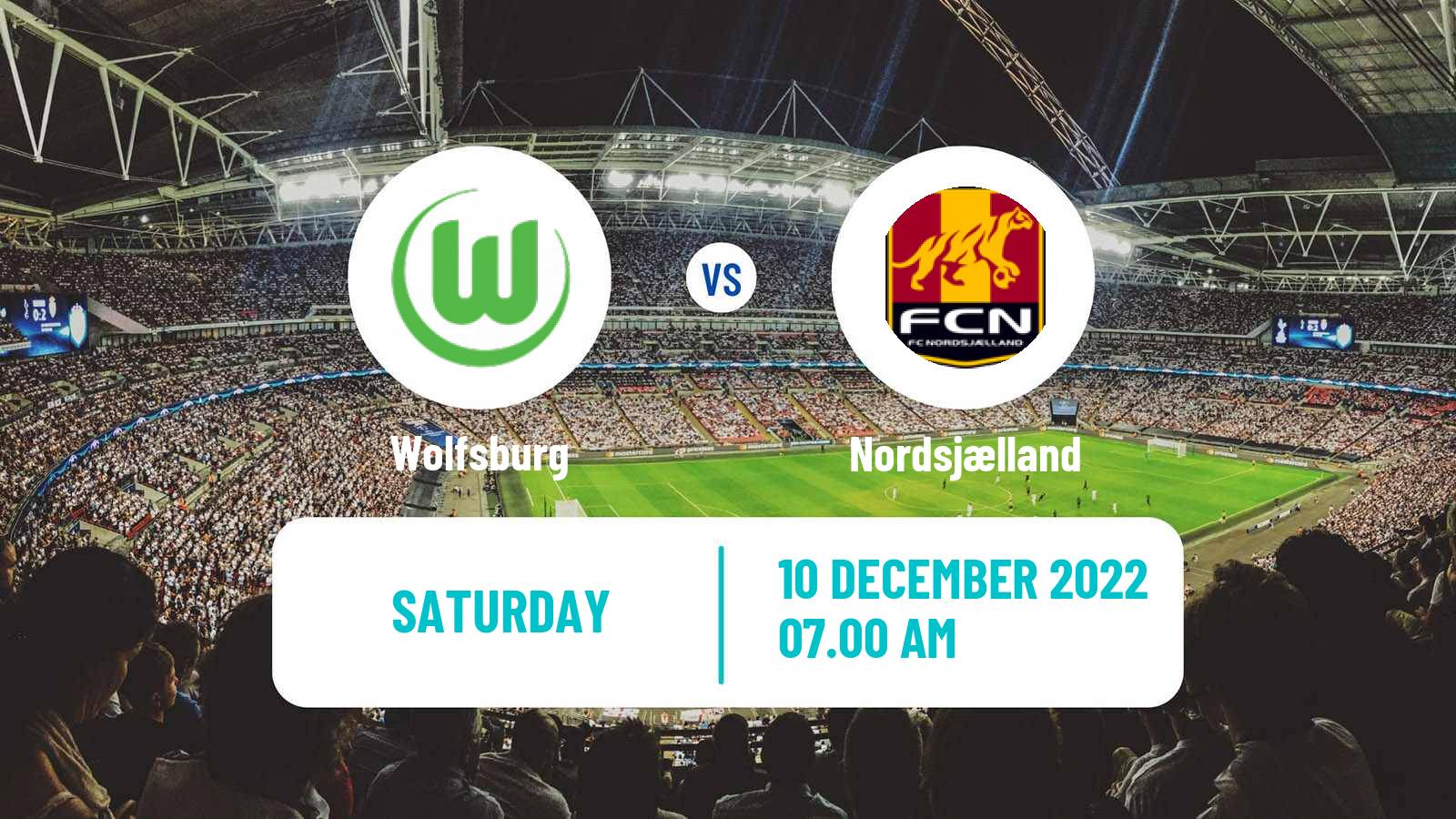 Soccer Club Friendly Wolfsburg - Nordsjælland