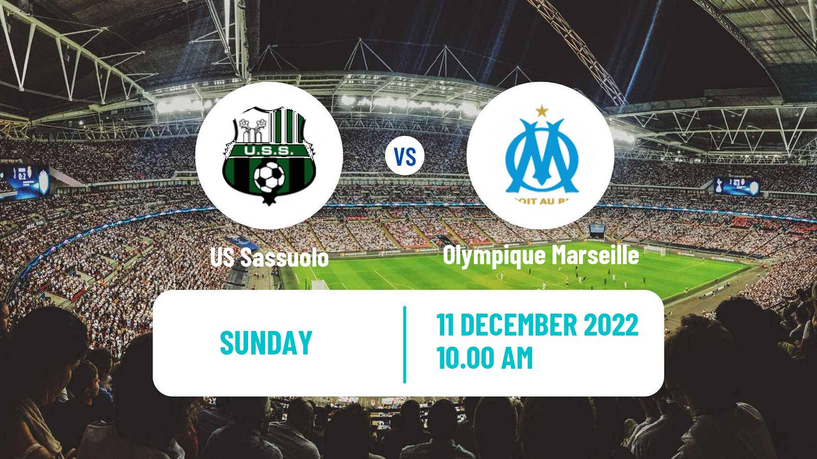 Soccer Club Friendly Sassuolo - Olympique Marseille