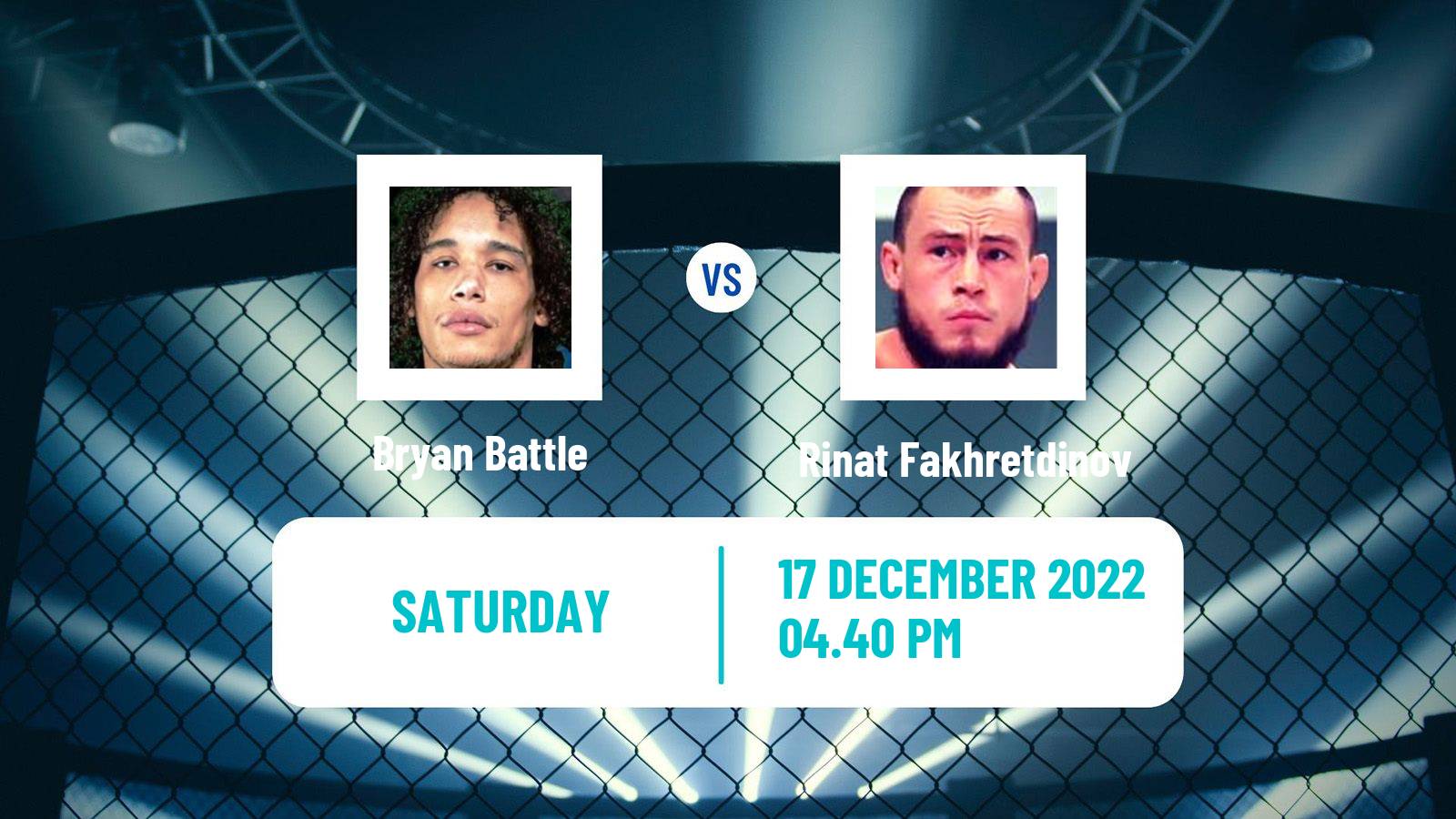 MMA MMA Bryan Battle - Rinat Fakhretdinov