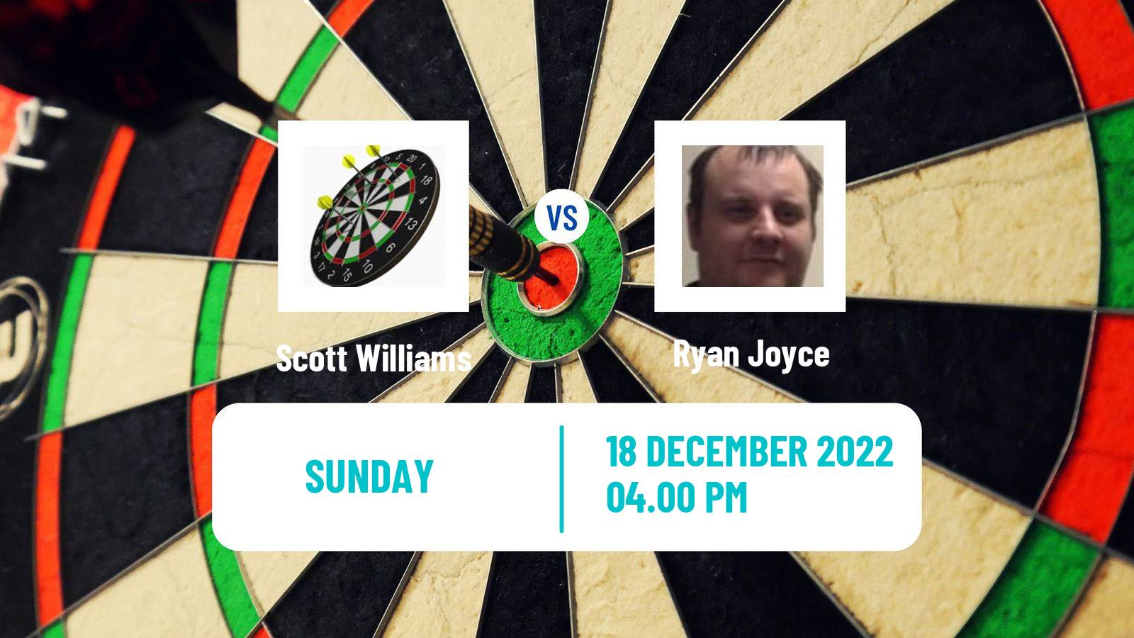 Darts Darts Scott Williams - Ryan Joyce