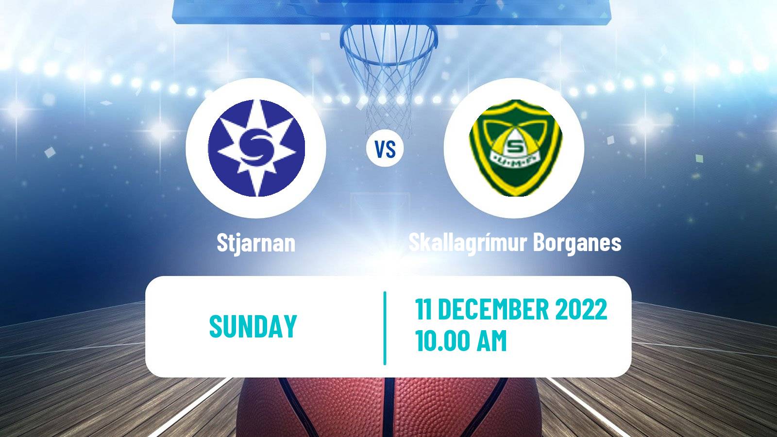 Basketball Icelandic Cup Basketball Stjarnan - Skallagrímur Borganes