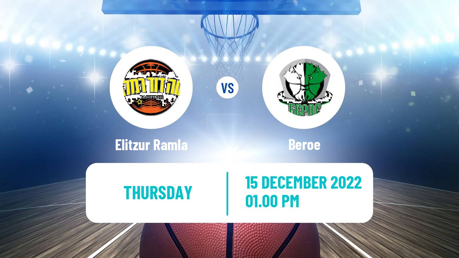 Basketball Eurocup Women Elitzur Ramla - Beroe