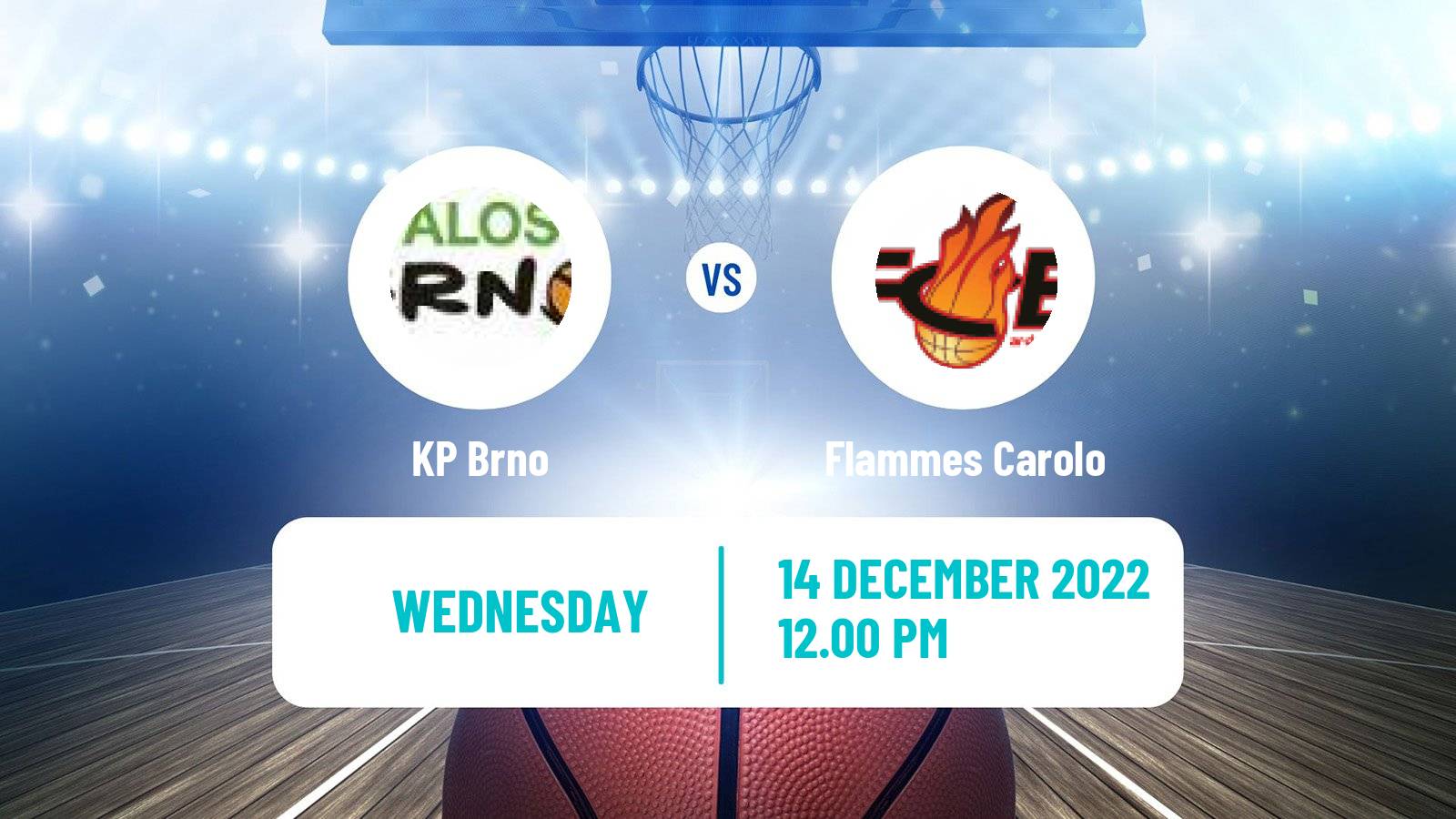 Basketball Eurocup Women KP Brno - Flammes Carolo