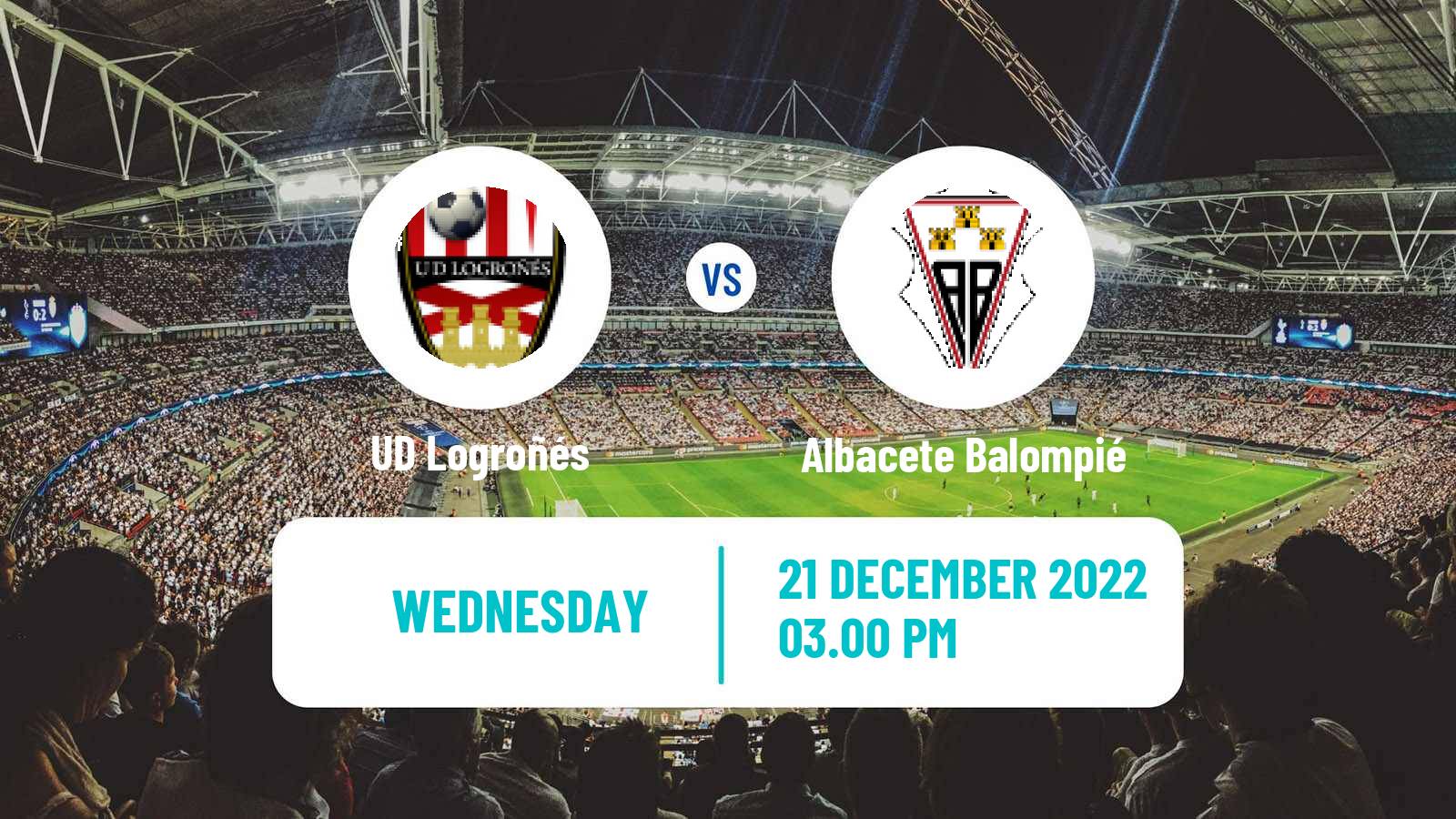 Soccer Spanish Copa del Rey UD Logroñés - Albacete Balompié