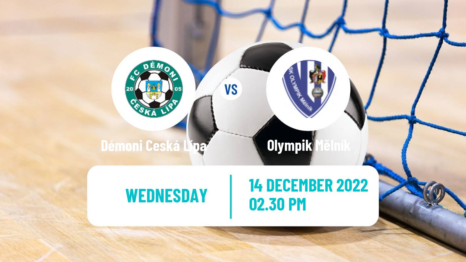 Futsal Czech 1 Futsal Liga Démoni Ceská Lípa - Olympik Mělník