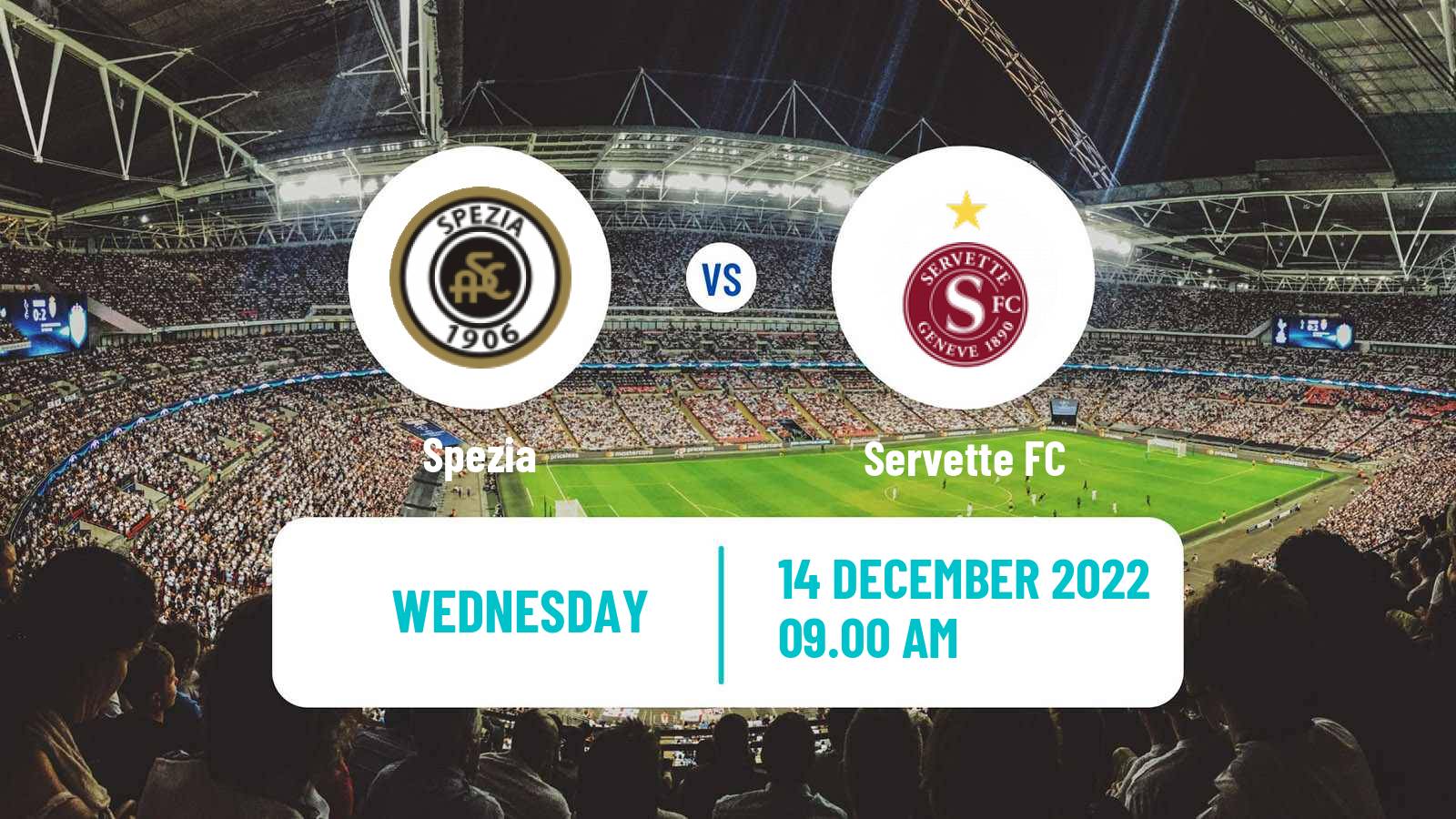 Soccer Club Friendly Spezia - Servette