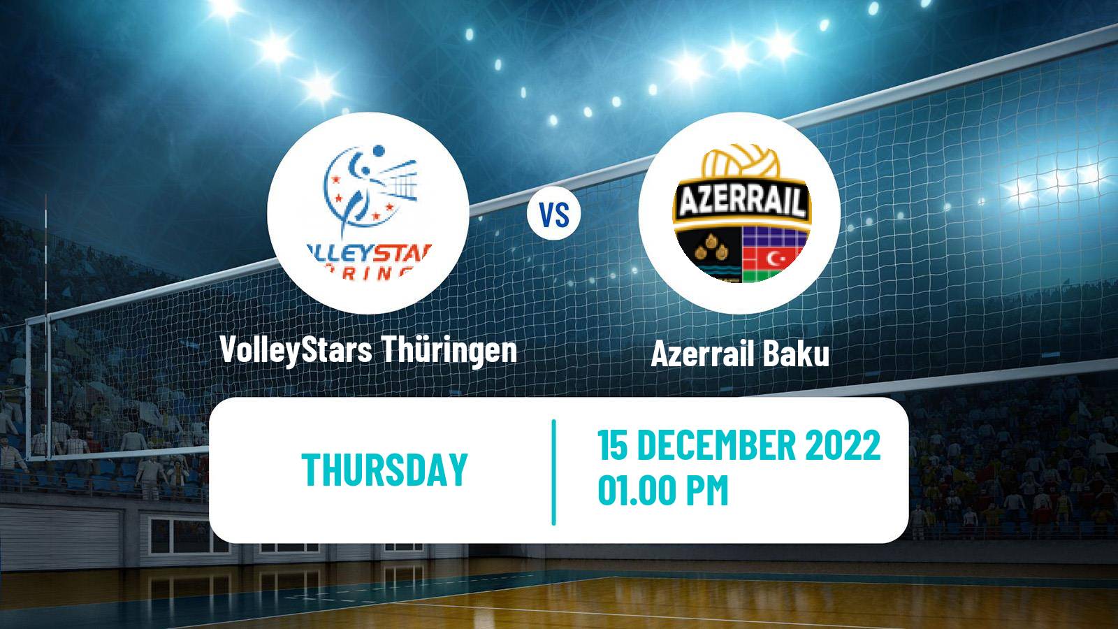 Volleyball CEV Challenge Cup Women Suhl Thüringen - Azerrail Baku